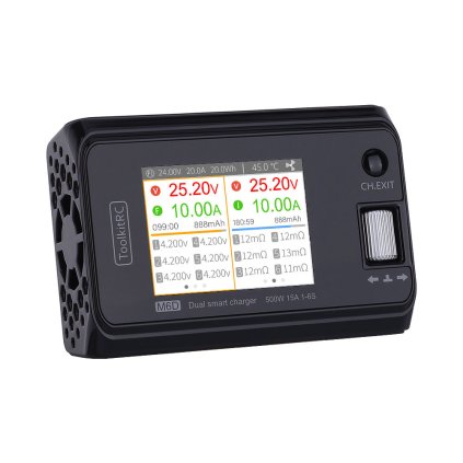 58807 7 m6d 2x250w toolkitrc modelarska nabijecka