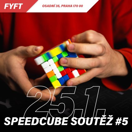 Vstupenka: SPEEDCUBE SOUTĚŽ #5 25.1.26