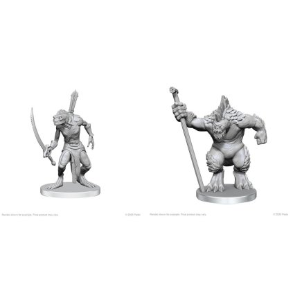 Pathfinder Battles Deep Cuts: Xulgath Skirmisher & Stoneliege