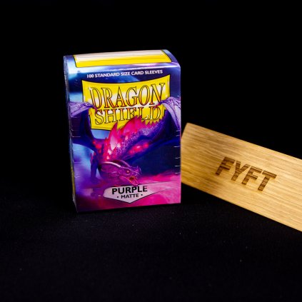 Purple Matte (100ks) - Dragon Shield obaly na karty