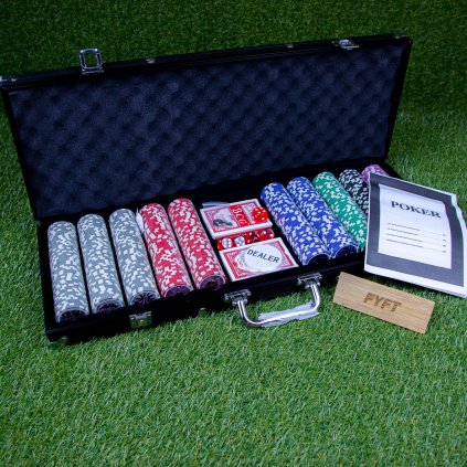 Poker Set - 500ks Design Ultimate Black