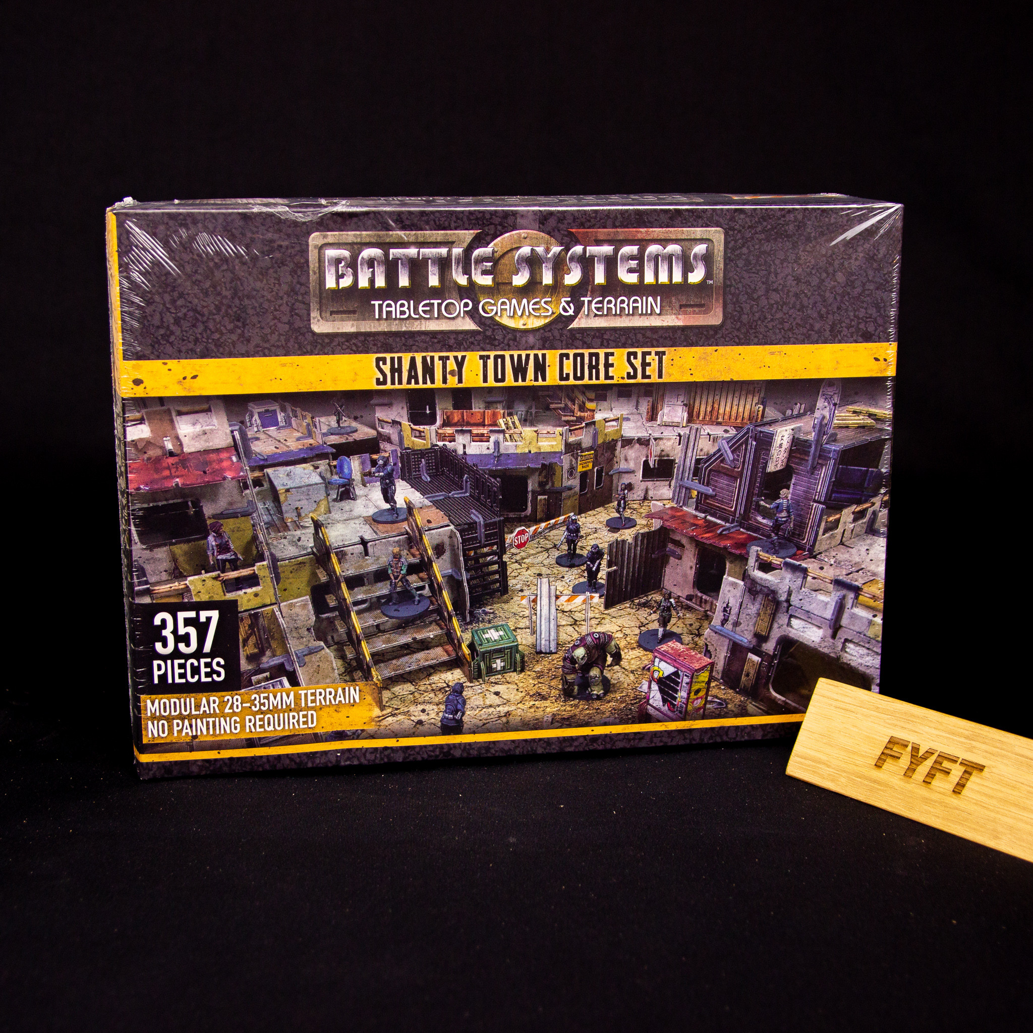 Battle Systems: Shanty Town Core Set - terén do figurkových her