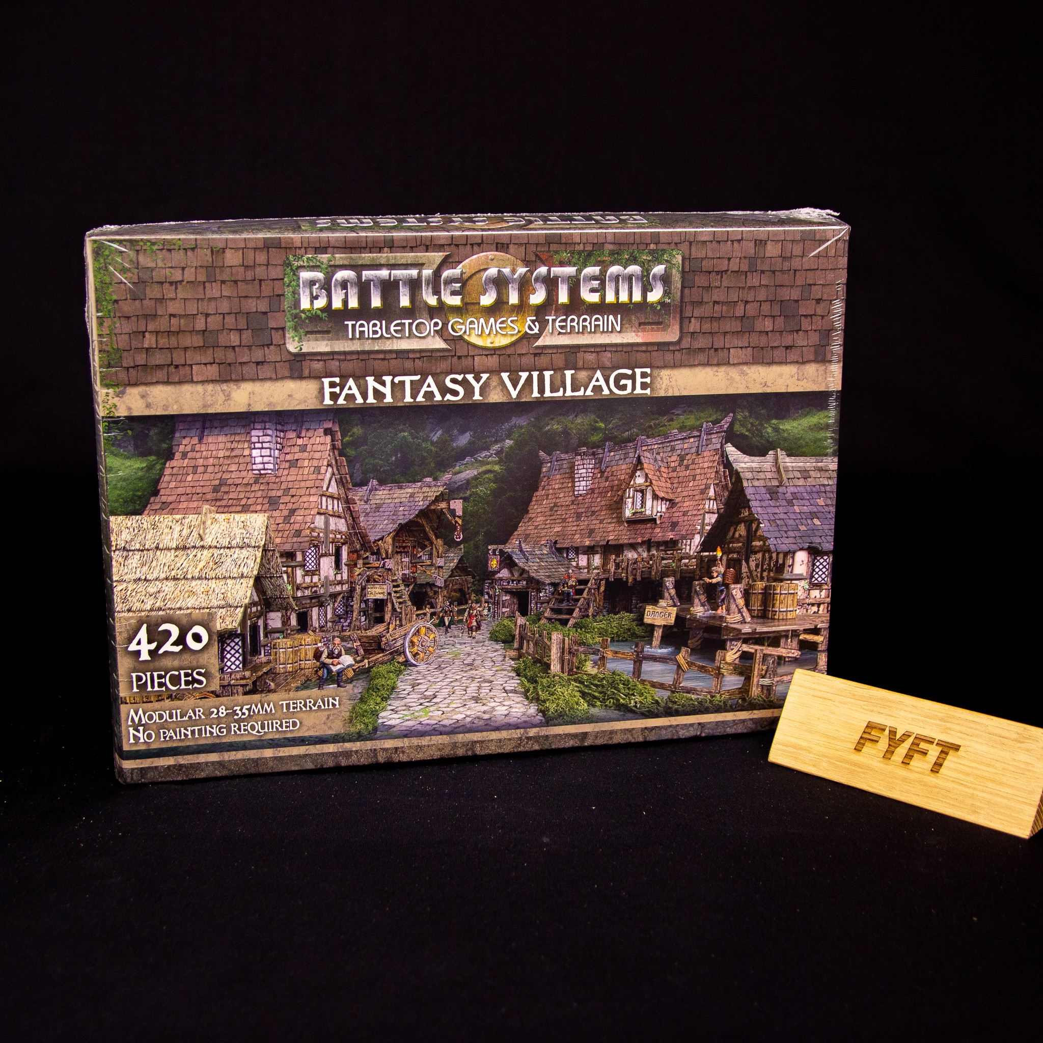 Battle Systems: Fantasy Village - terén do figurkových her