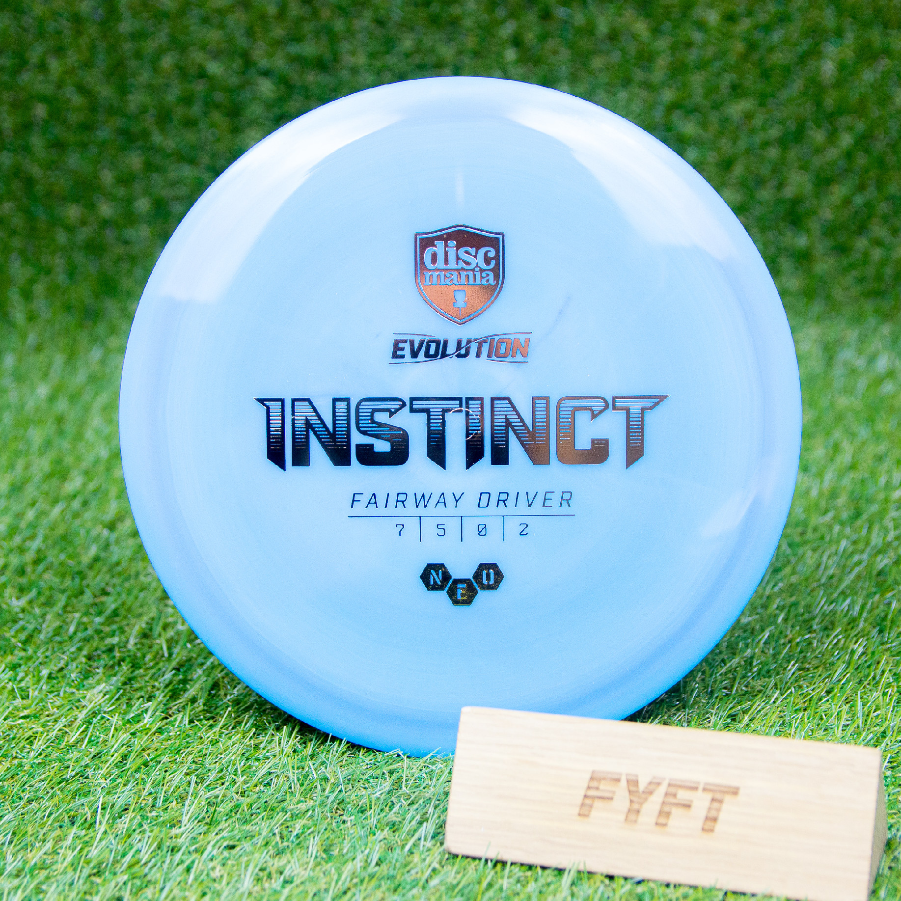 INSTINCT - Neo (Discmania Evolution) - control discgolf driver Barva: sv. modrá