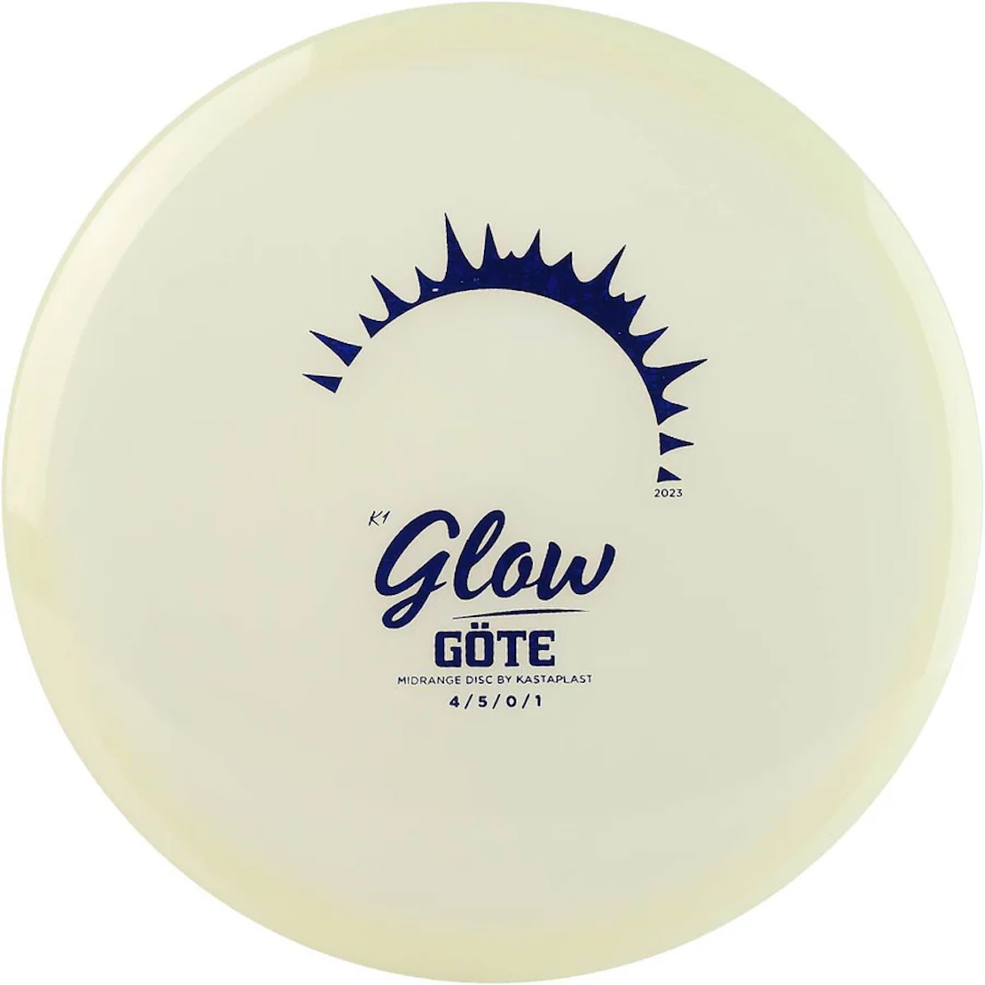 Göte - K1 (Kastaplast) - stabilní discgolf midrange disk Barva: Glow 173g+