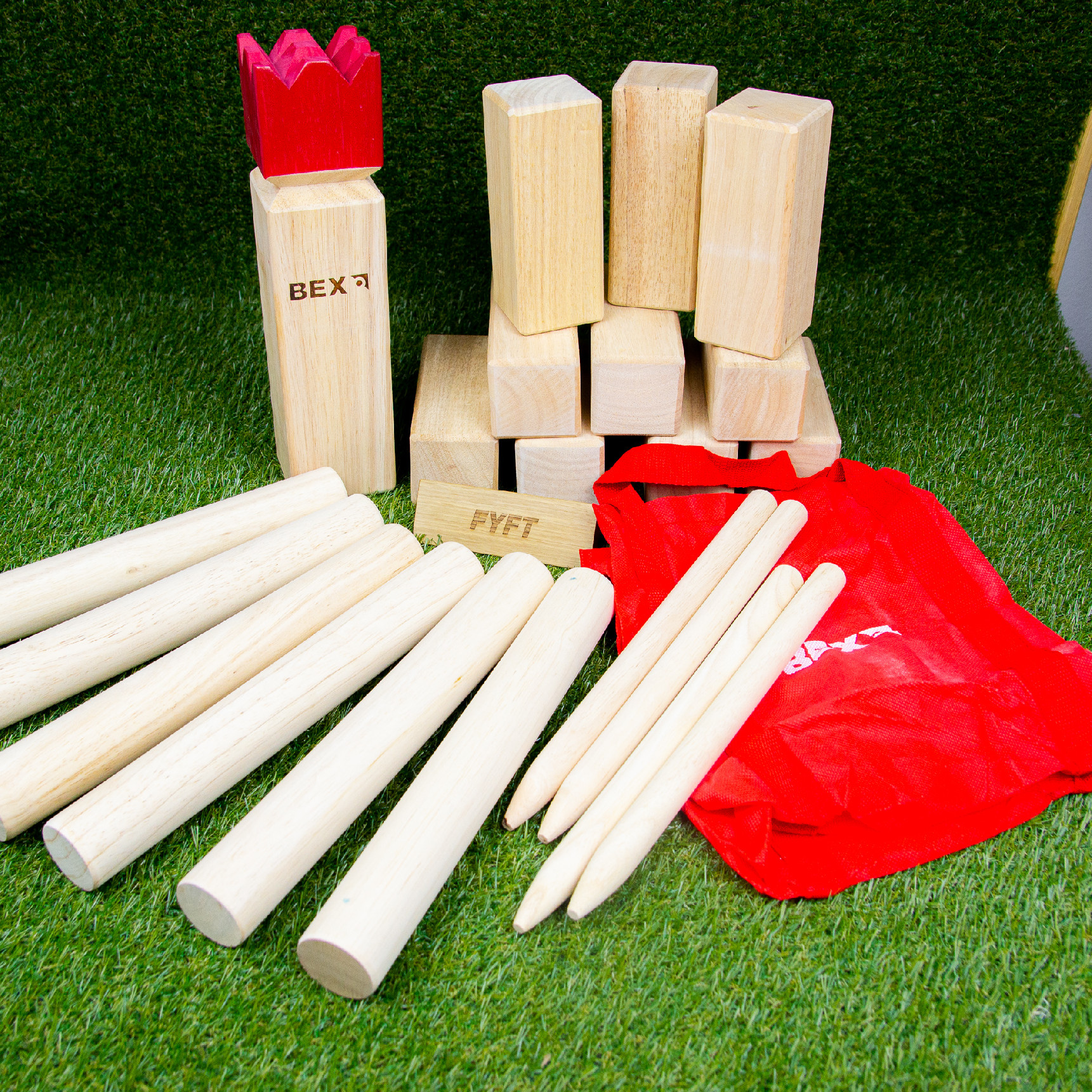 Kubb Original, Red king