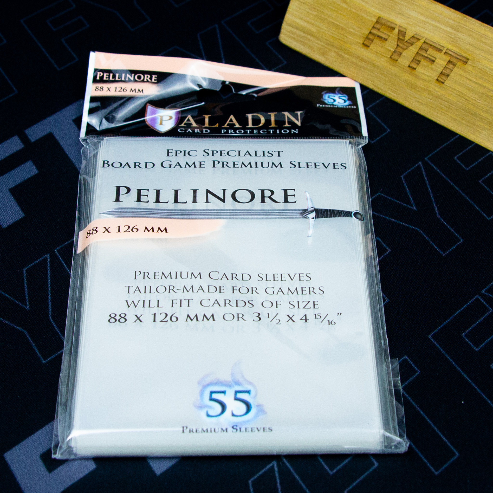 Paladin - Pellinore Special - průhledné (88 x 126mm, 55 ks)
