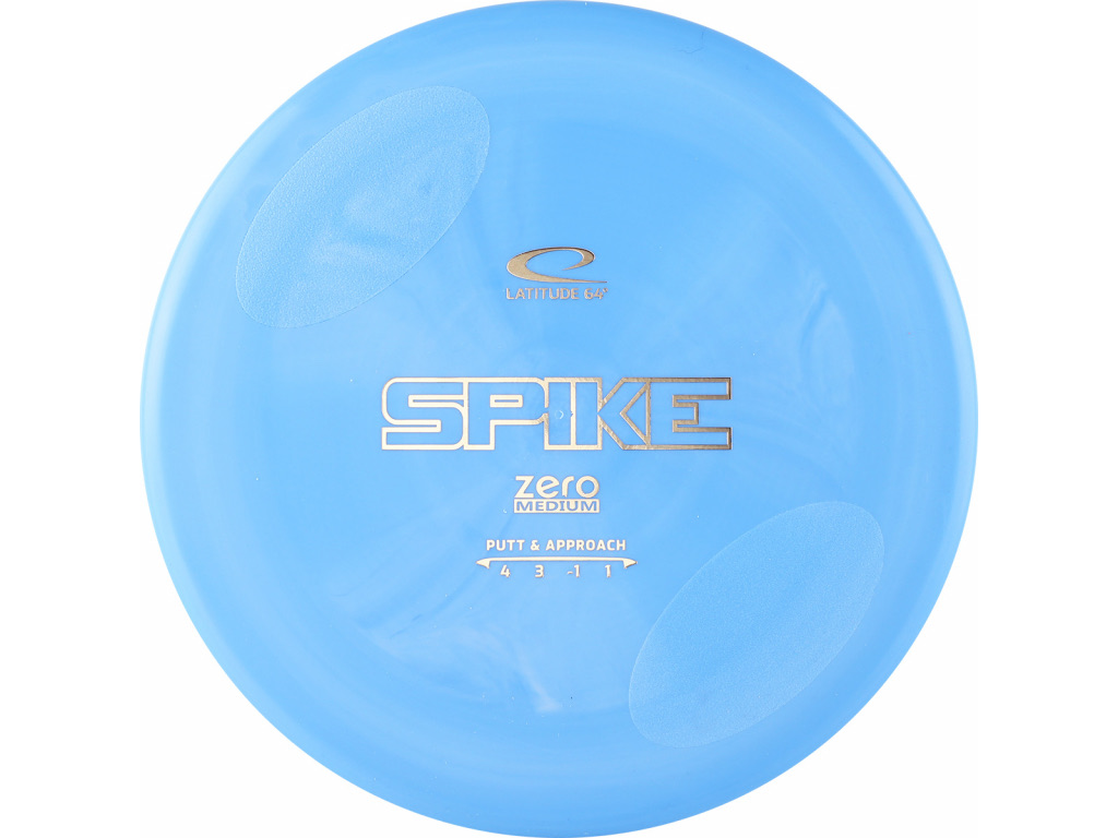 SPIKE - Zero Medium (Latitude64) - discgolf putter disk Barva: Modrá 173-175g