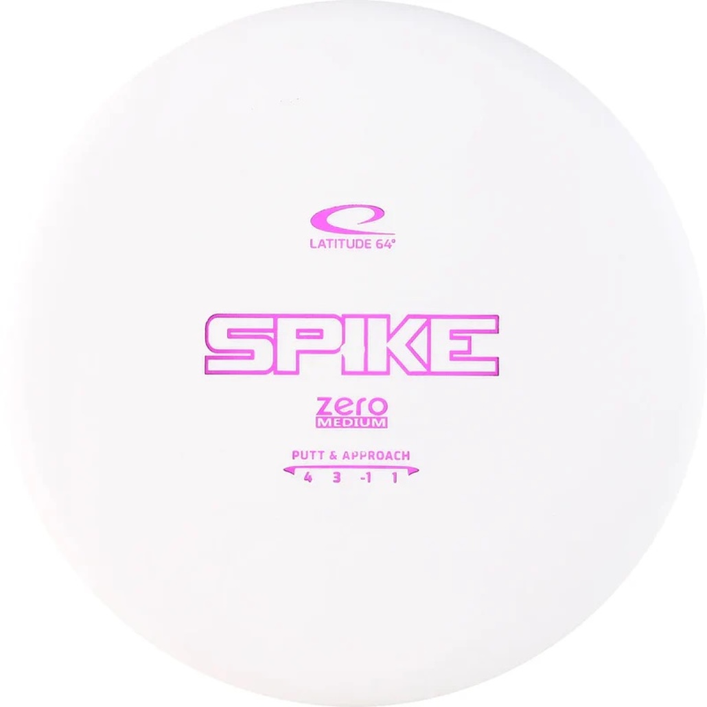 SPIKE - Zero Medium (Latitude64) - discgolf putter disk Barva: Bílá 173-175g