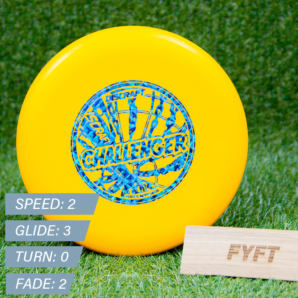CHALLENGER - Pro D (Discraft) - stabilní discgolf putter Barva: Náhodná barva (173-174g)