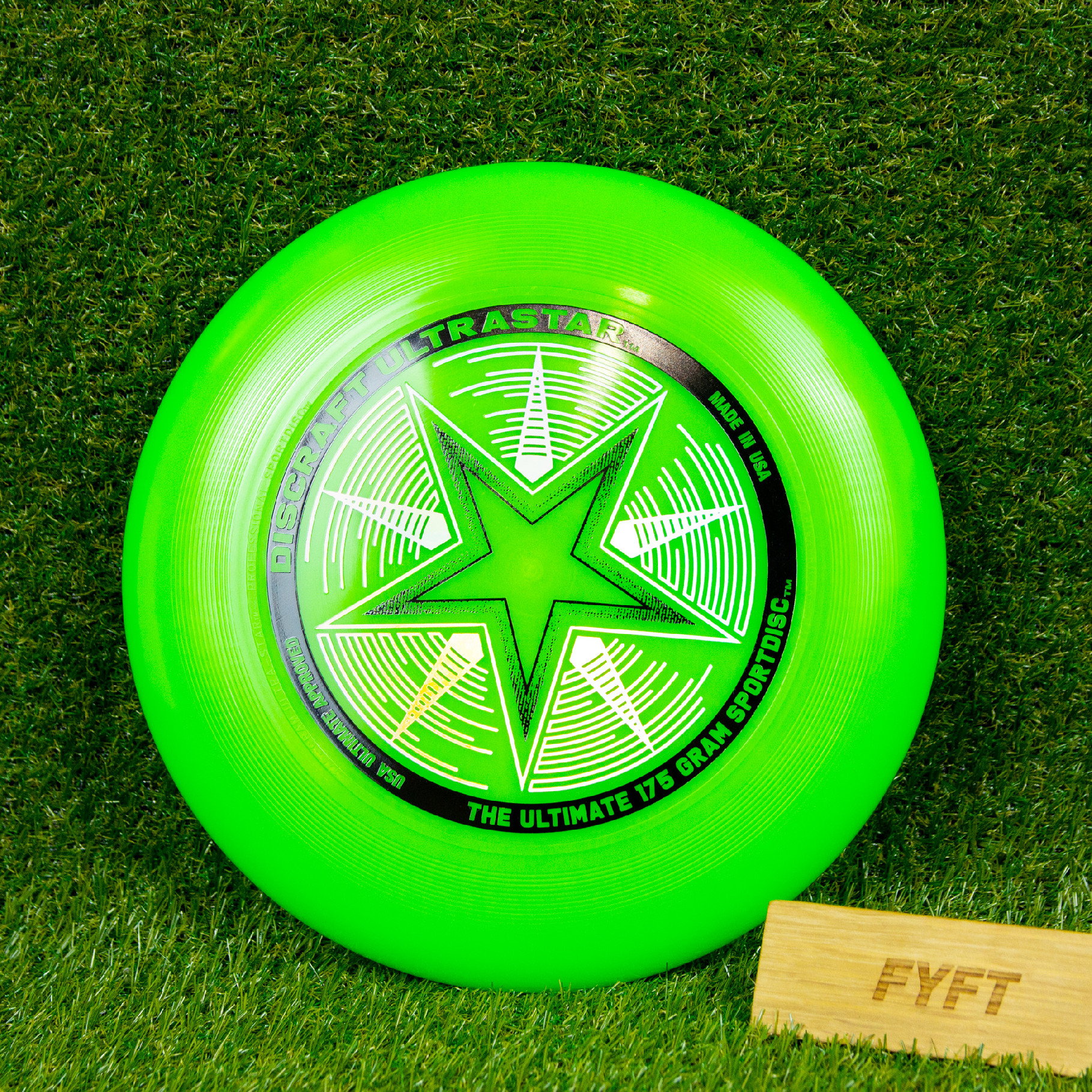 Discraft Ultrastar frisbee 175g na Ultimate Barva: Zelená