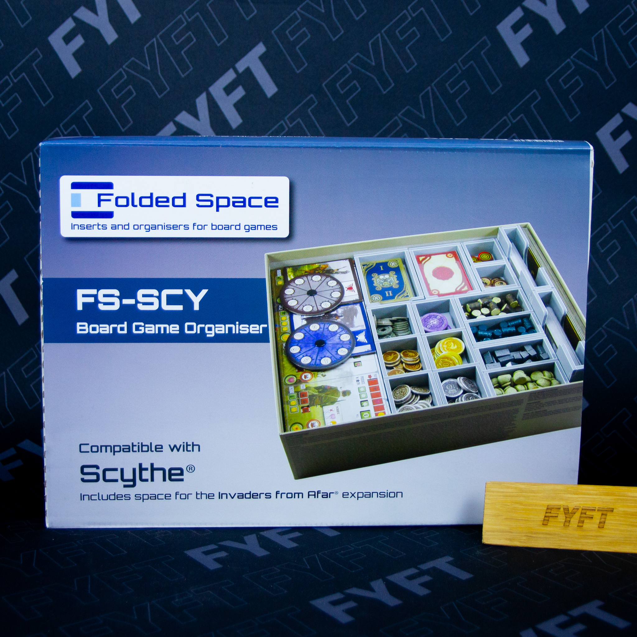 Scythe - insert  (Folded Space) - organizér do hry
