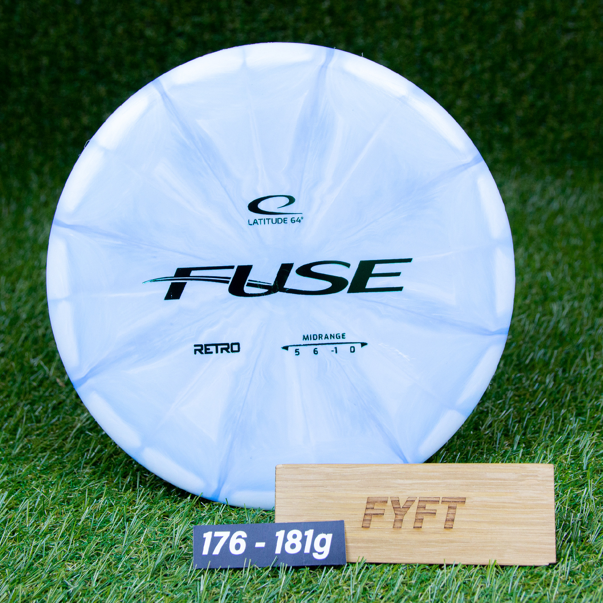 FUSE - Retro (Latitude64) - univerzální midrange discgolf disk pro začátečníky Barva: Modrá 176-181g