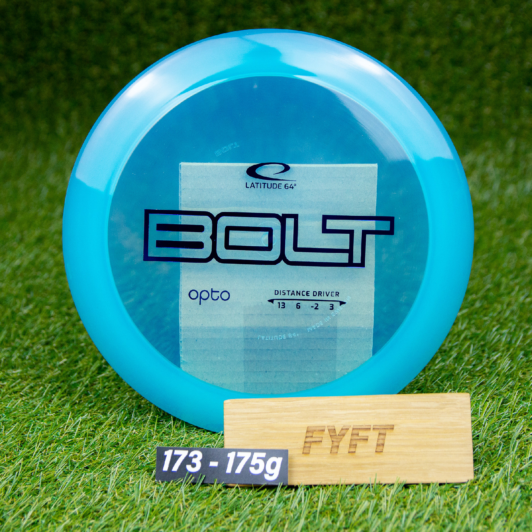 BOLT - Opto (Latitude64) - discgolf distance driver Barva: Modrá 173-175g