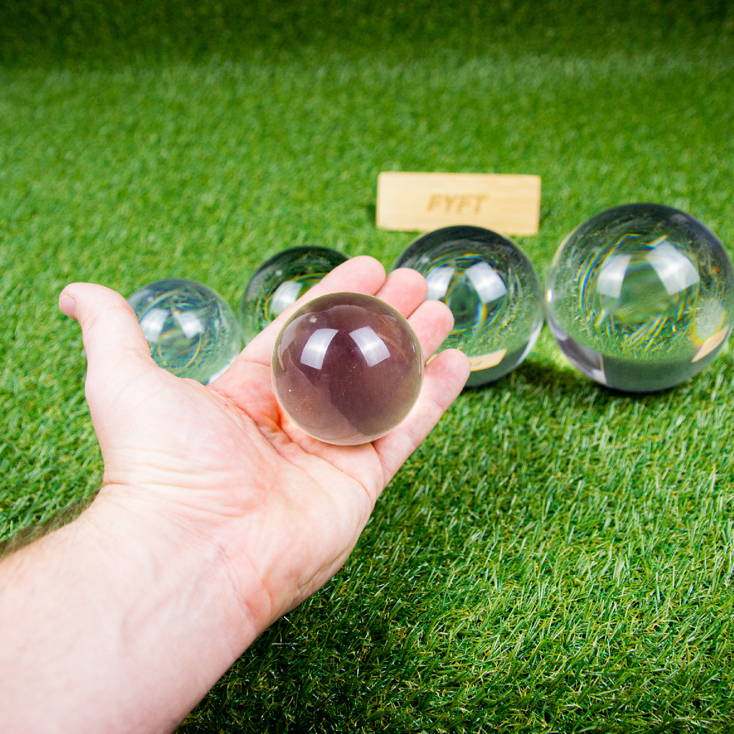 Akrylová kontaktní koule 60mm (JuggleDream) - Acrylic Contact Ball na žonglování