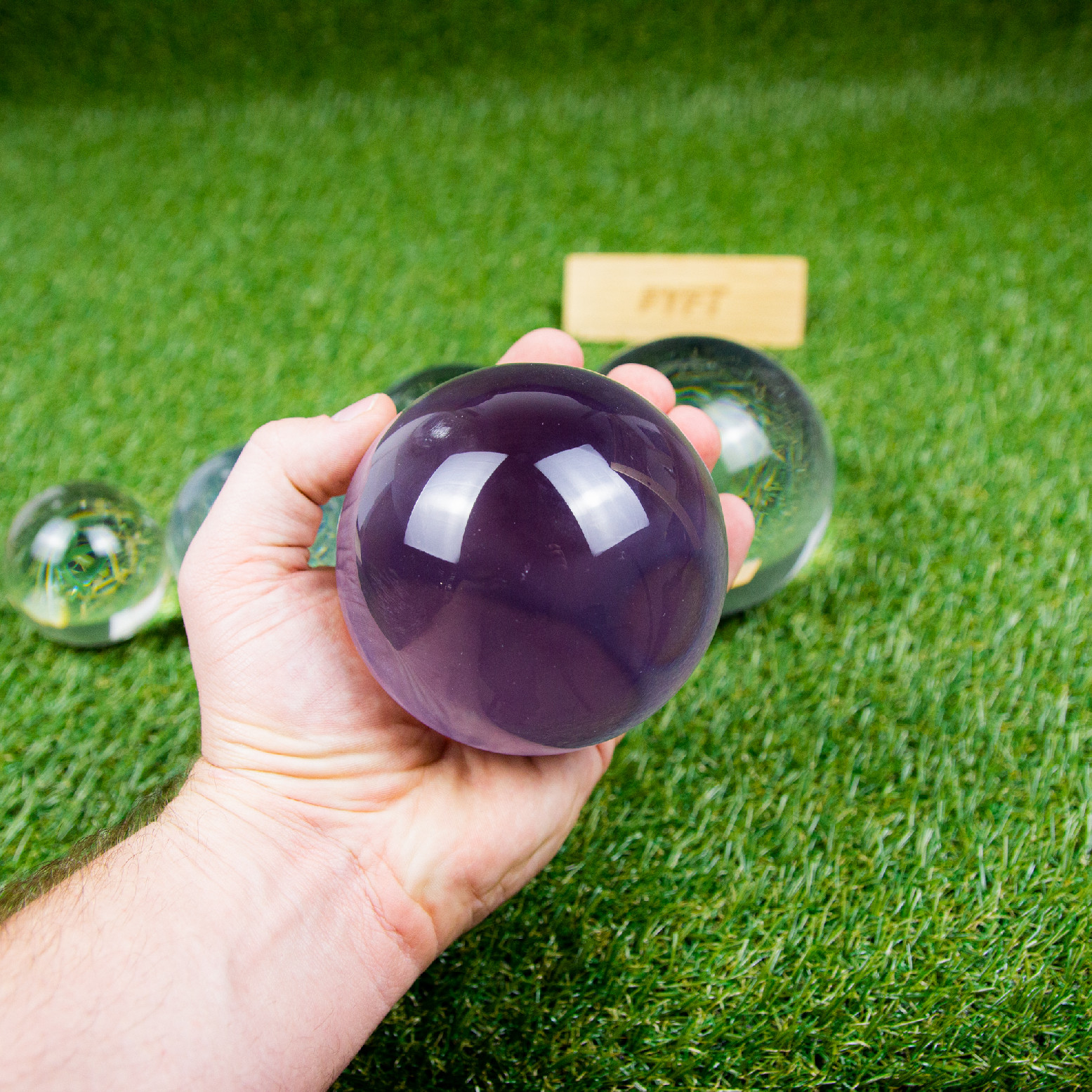 Akrylová kontaktní koule 90mm (JuggleDream) - na žonglování