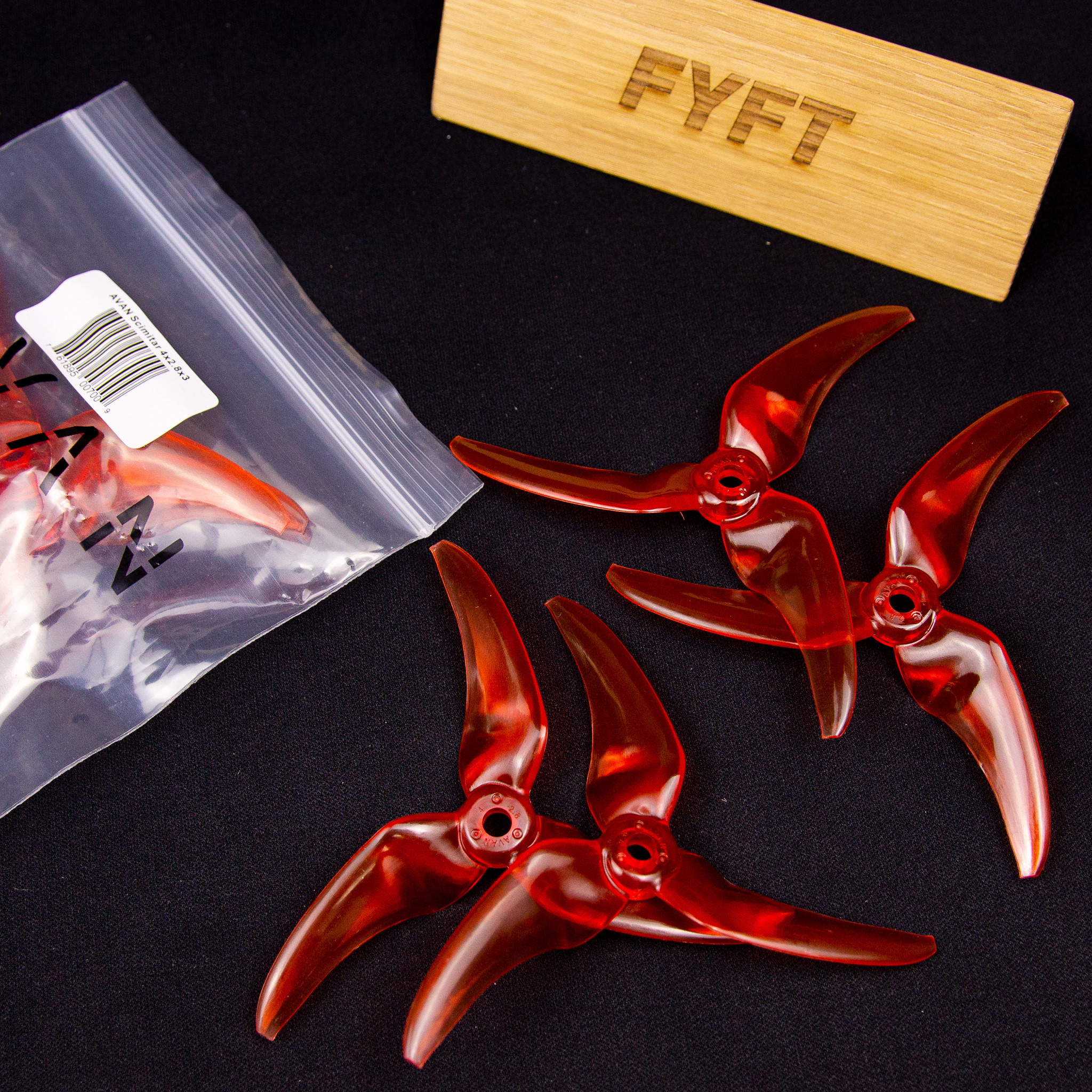 AVAN Scimitar 4" drone vrtule 40283 - sada 4ks (EMAX)