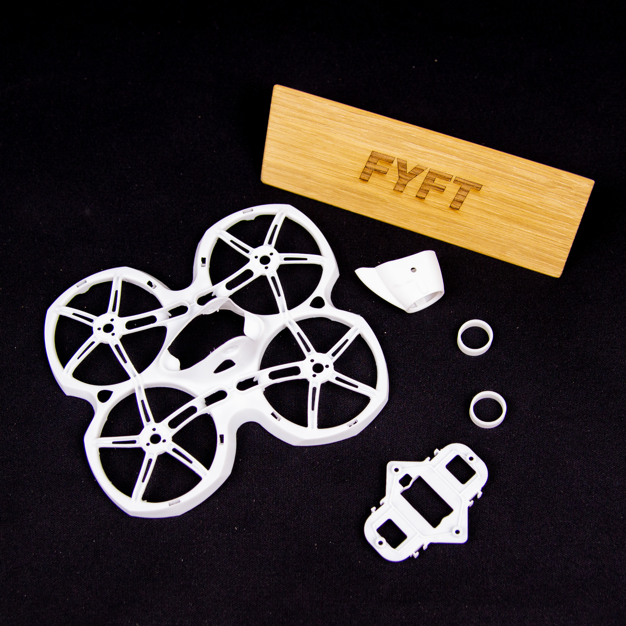 Rám na Tinyhawk 2 bílý (EMAX) - náhradní díl na FPV drona