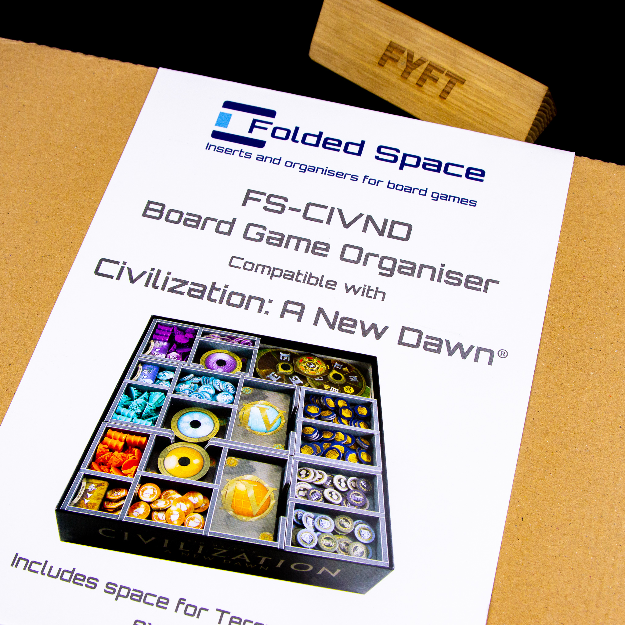 Civilization: A New Dawn - insert (Folded Space)