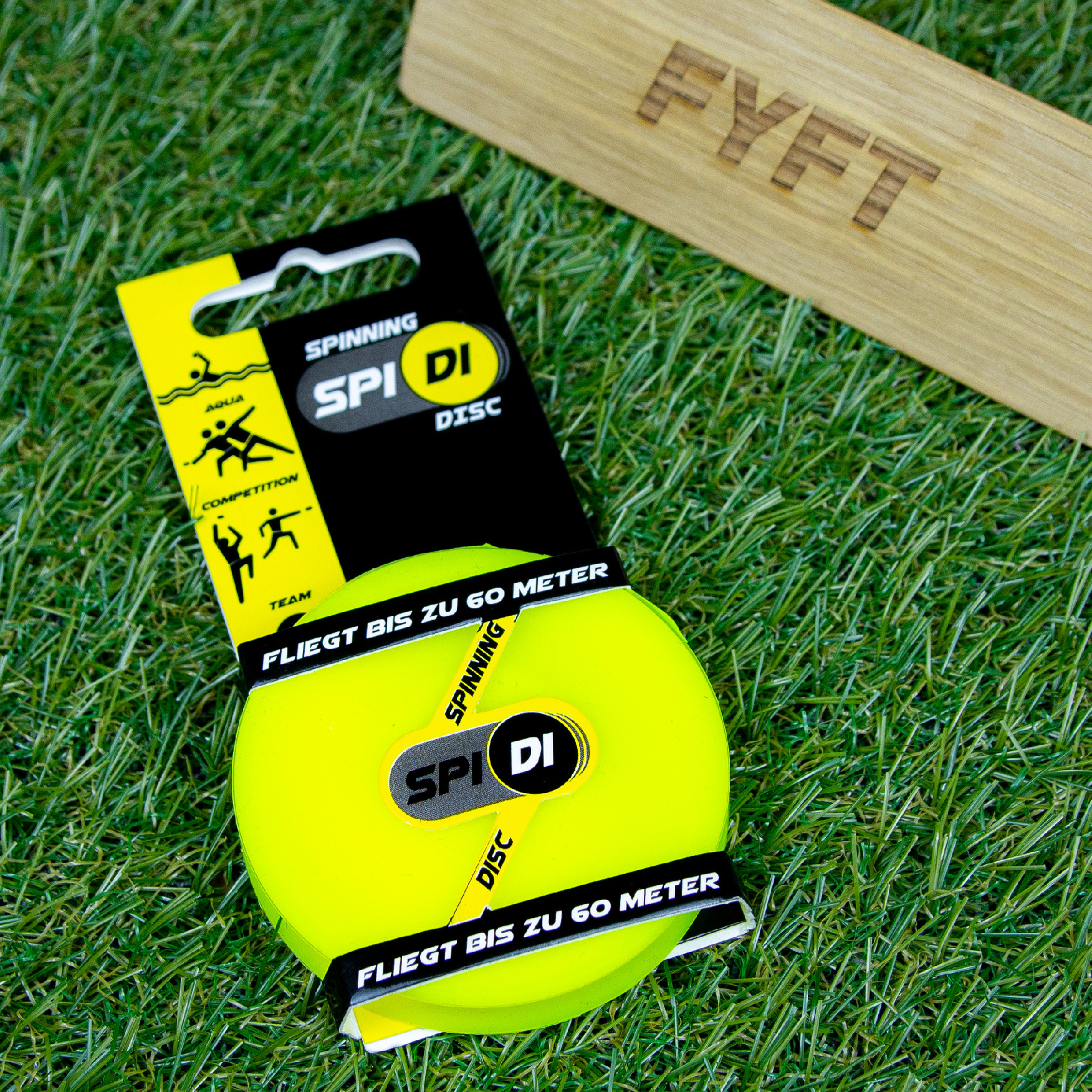 ZipChip - malé frisbee do kapsy, kickstarter projekt Barva: Žlutá