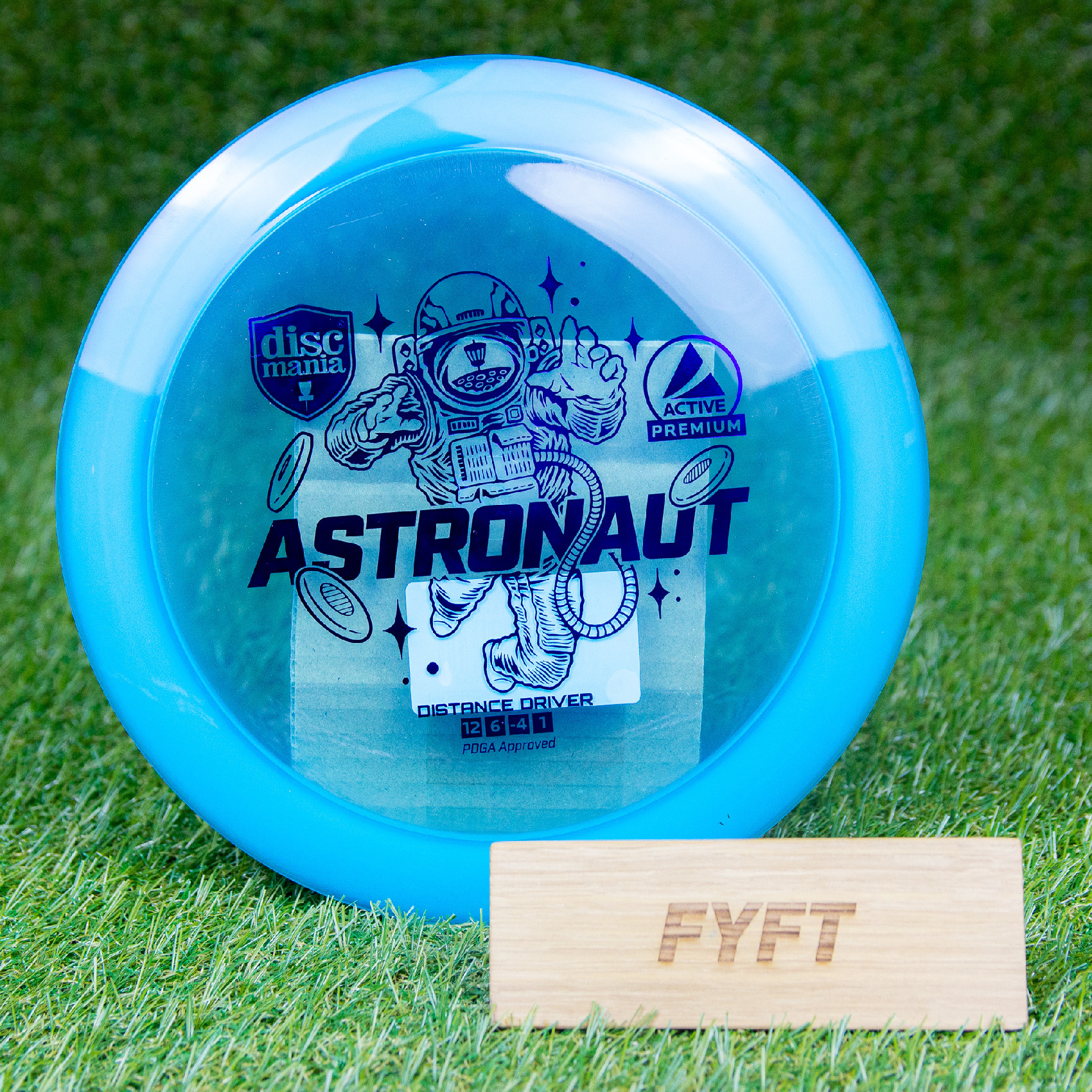 ASTRONAUT - Active Premium (Discmania) - understable discgolf driver Barva: Modrá