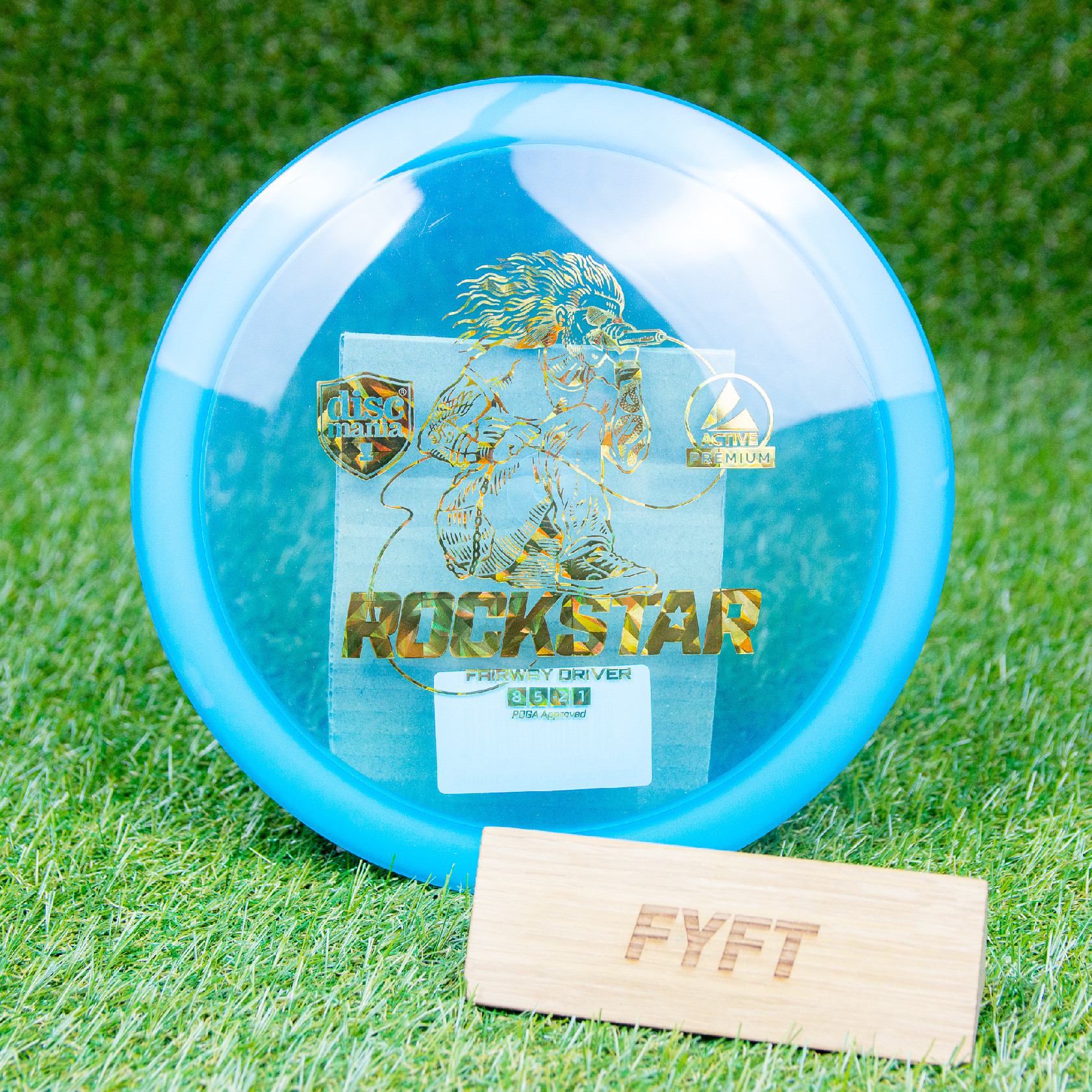 ROCKSTAR - Active Premium (Discmania) - fairway discgolf driver Barva: Modrá