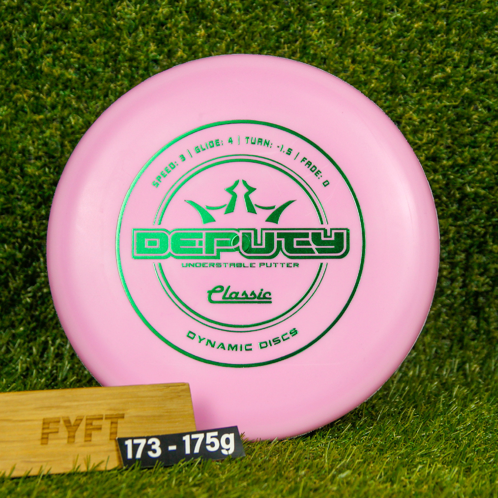 Dynamic Discs Deputy - Classic (Dynamic Discs) Barva: Růžová 173-175g