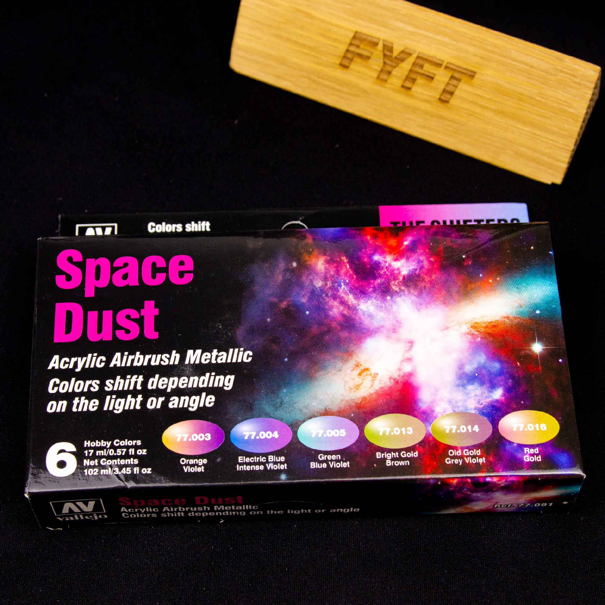 Sada barev Space Dust (Vallejo) - na barvení např. miniatur