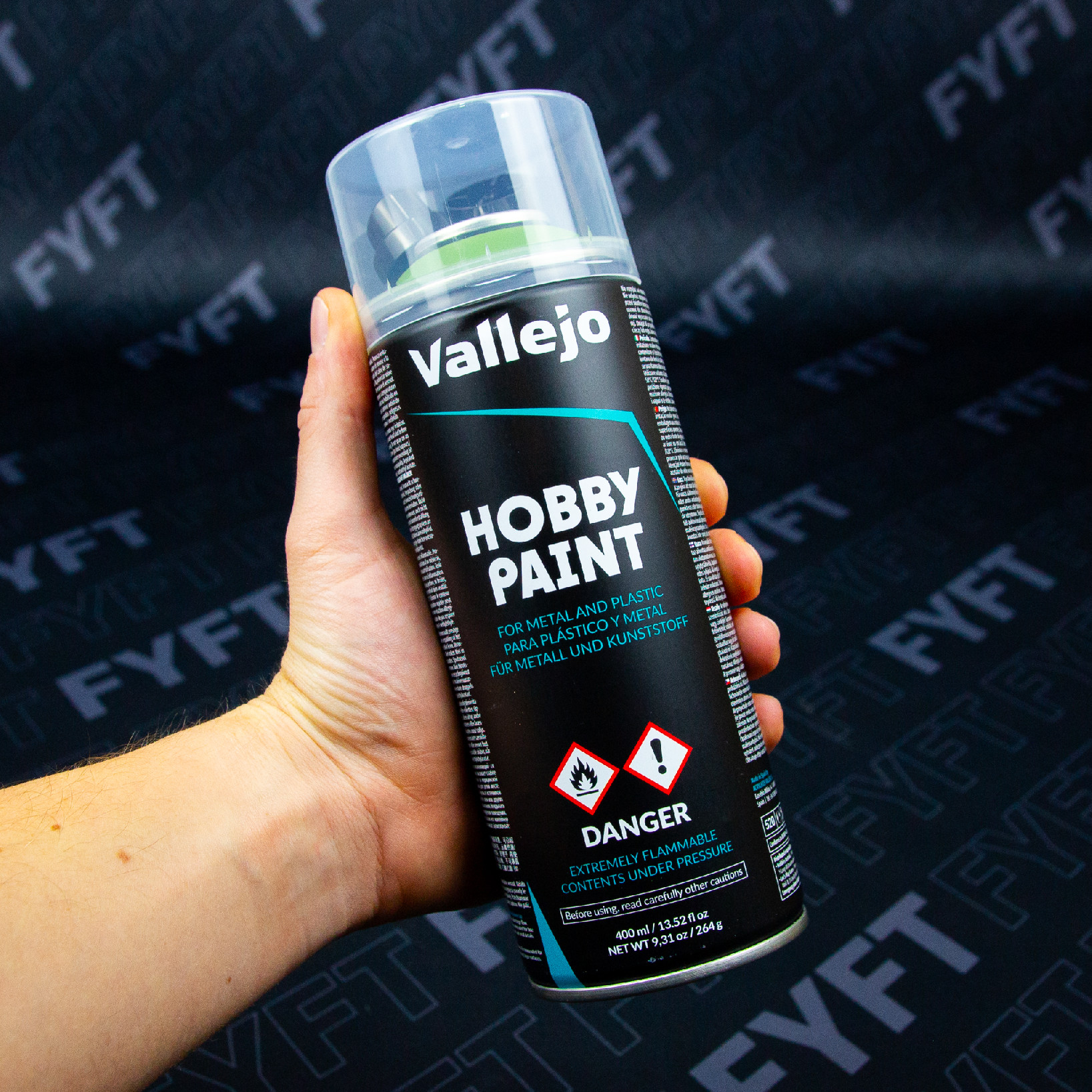 Vallejo Spray Fantasy Color - Goblin Green 400ml