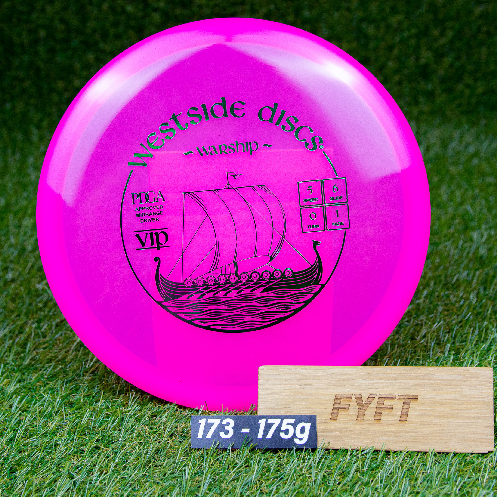 WARSHIP - VIP (Westside)  - midrange disk Barva: Růžová 173-175g
