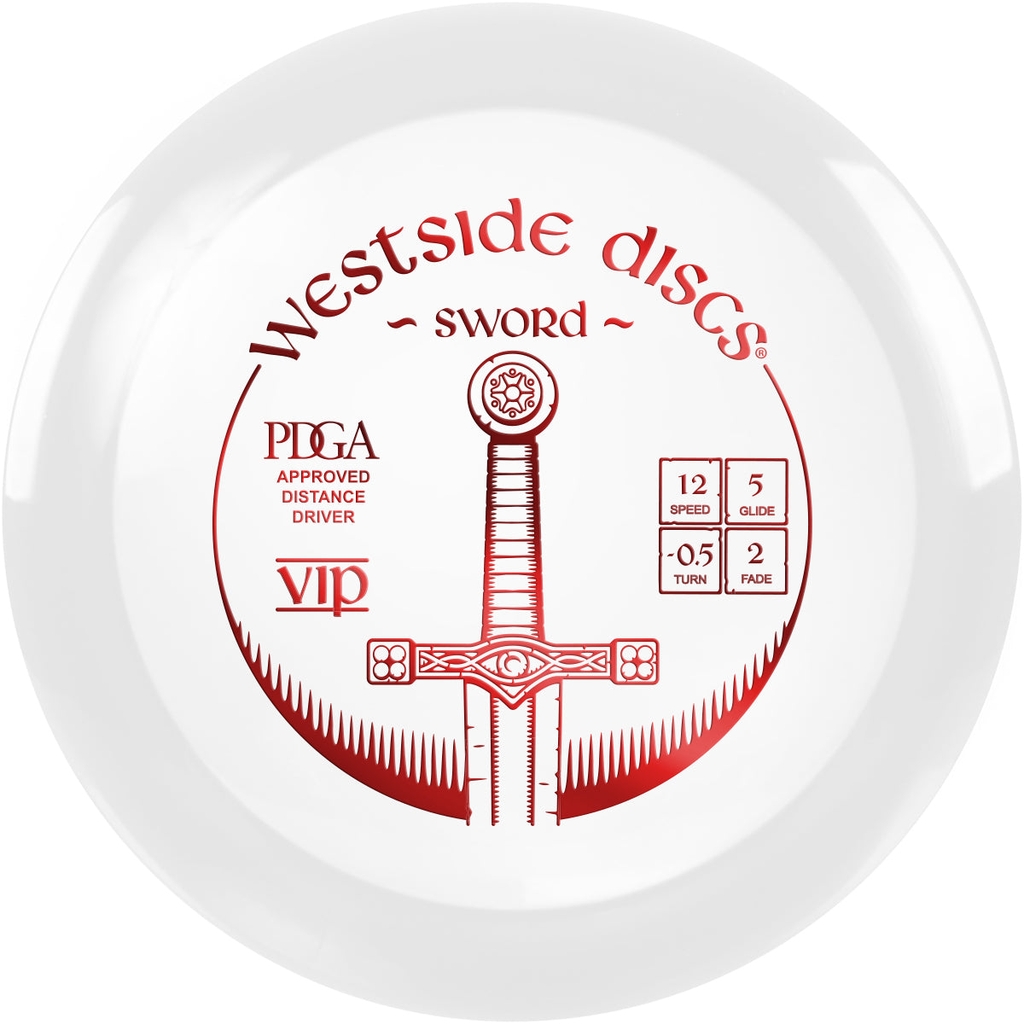 Sword - VIP (Westside) - distance driver Barva: Bílá 173-175g
