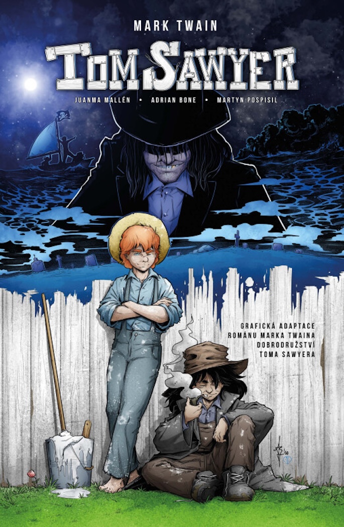 Dobrodružství Toma Sawyera - dobrodružný komiks v češtině