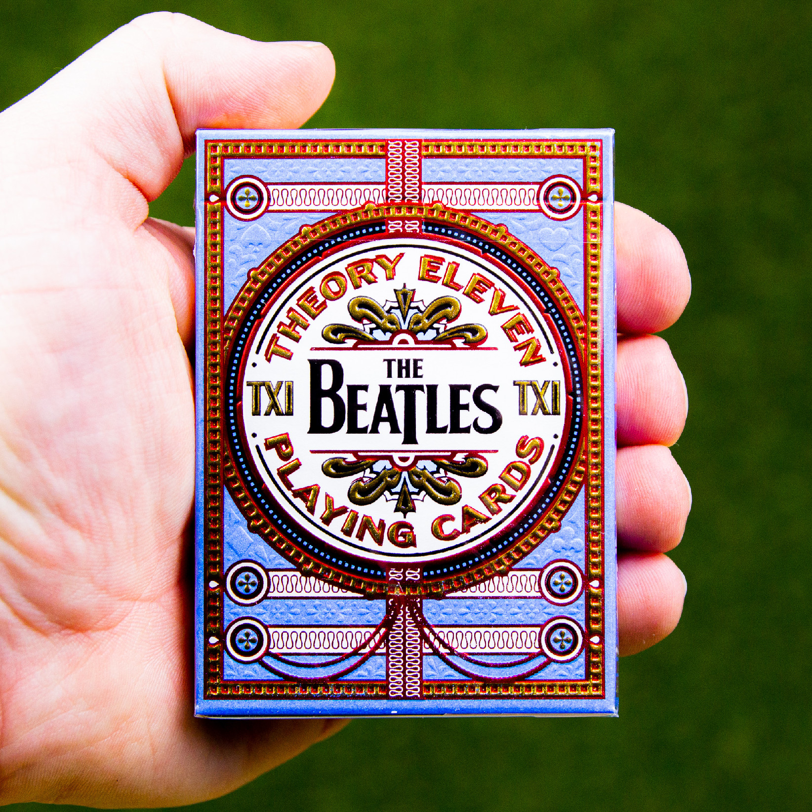 The Beatles - hrací sběratelské karty pro pamětníky Barva: Modrá