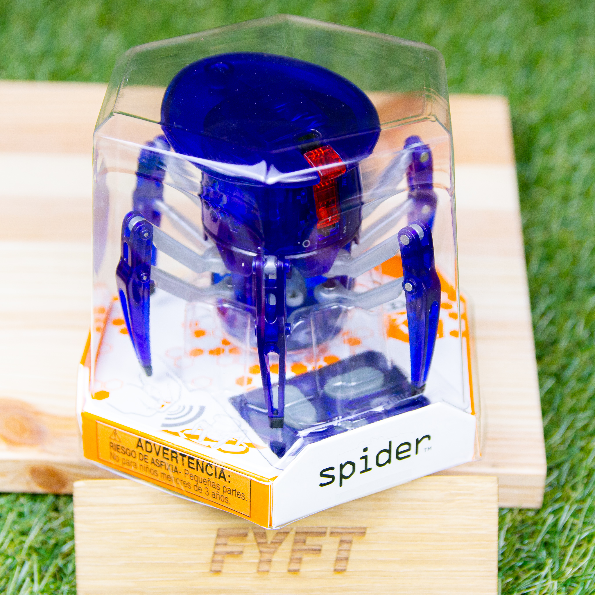 Realistický robotický pavouk HexBug Spider Barva: Tmavě modrá