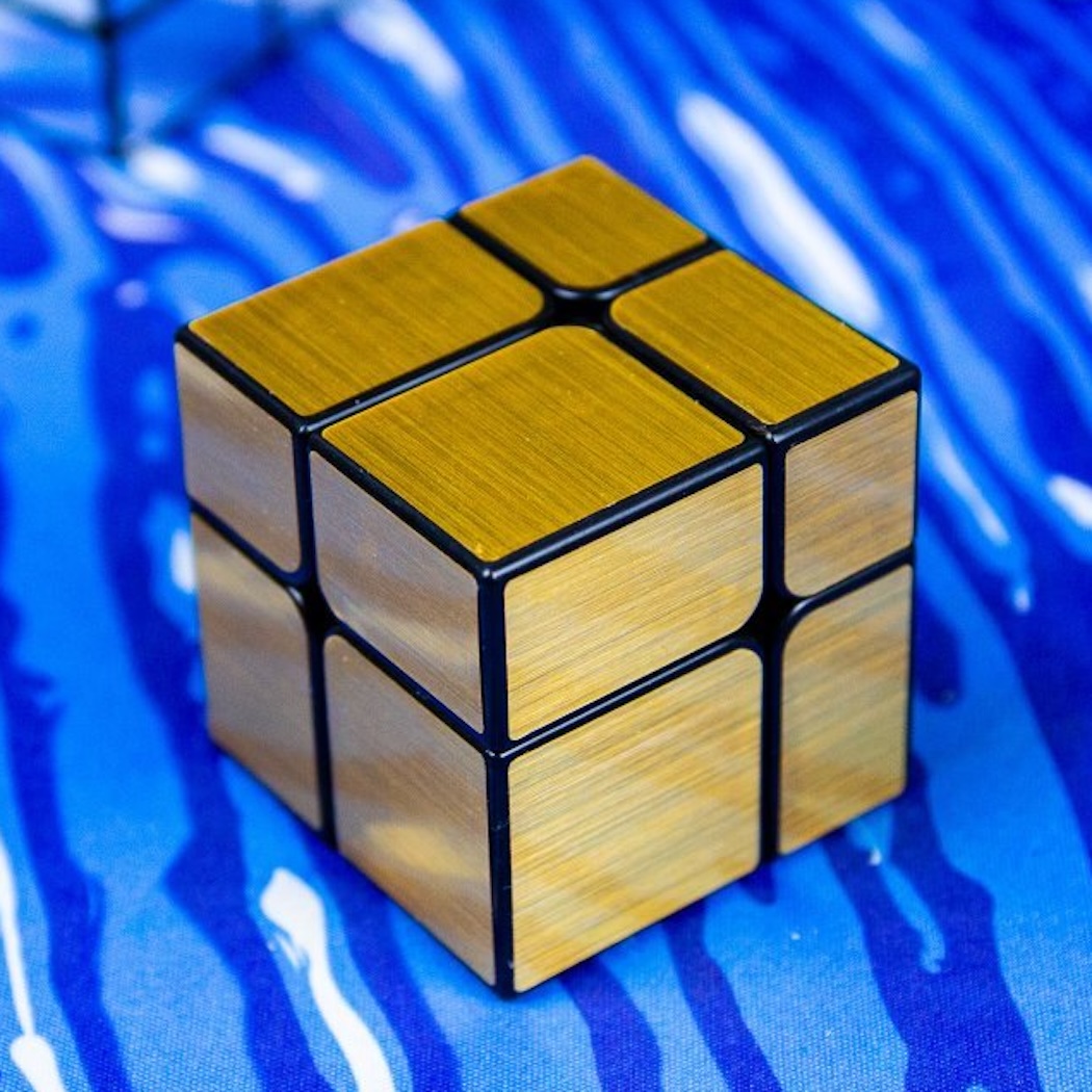 QiYi MoFangGe Mirror Cube 2x2 (QiYi) Barva: Zlatá