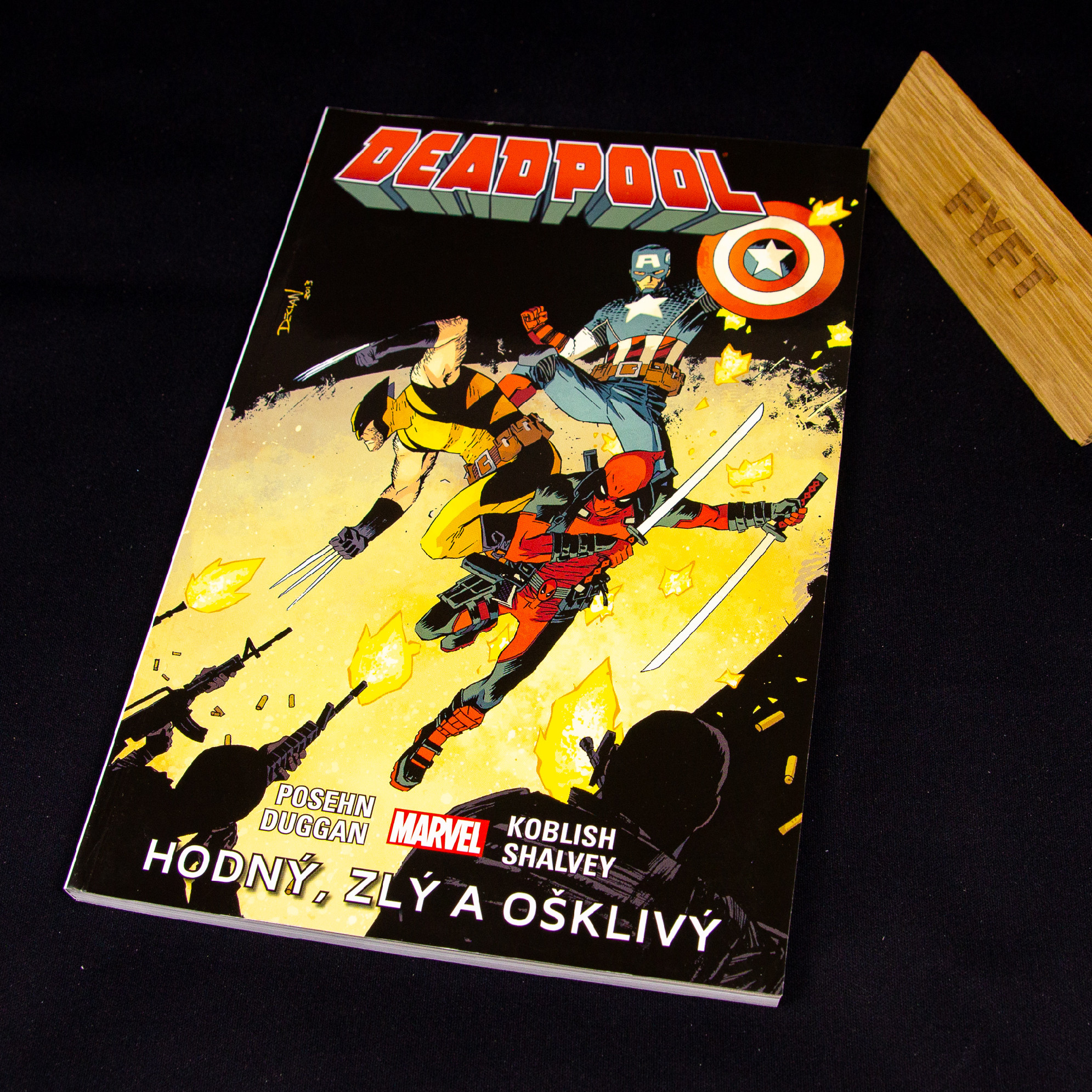 Komiks Deadpool: Hodný, zlý a ošklivý (Crew)
