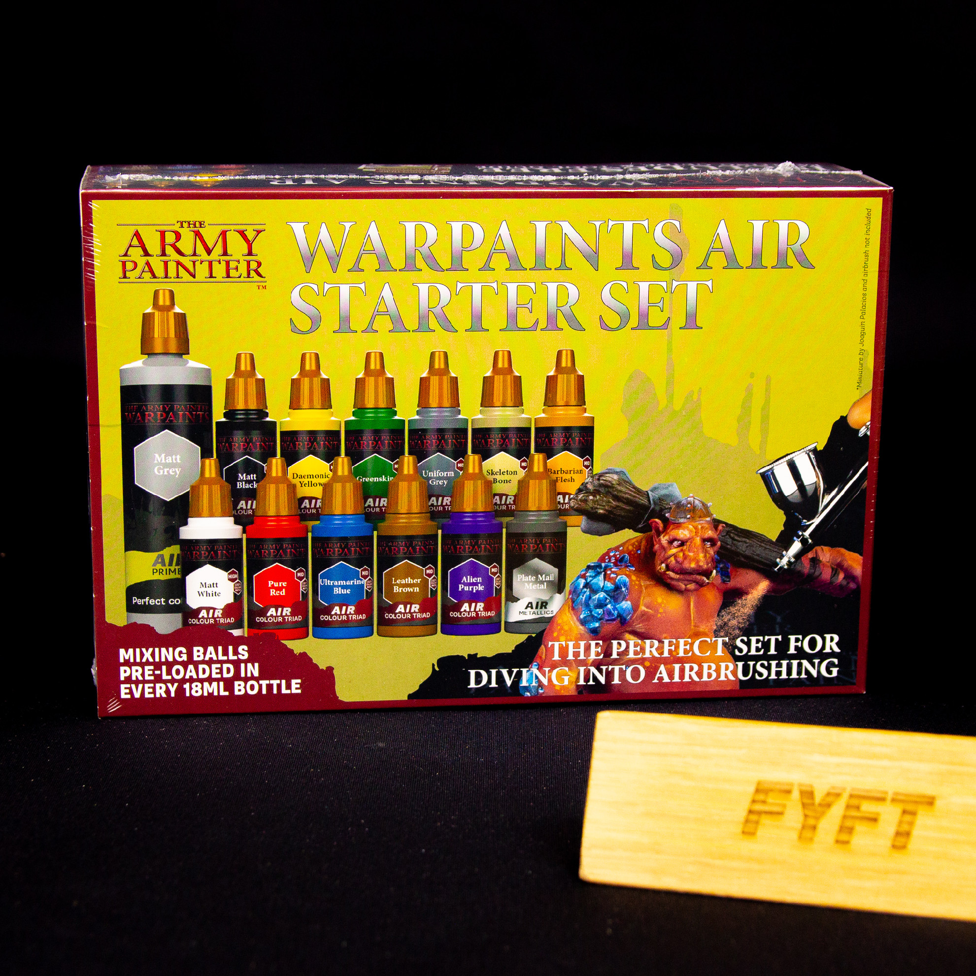 Sada začátečnických barev pro airbrush Army Painter: Warpaints Air Starter Set