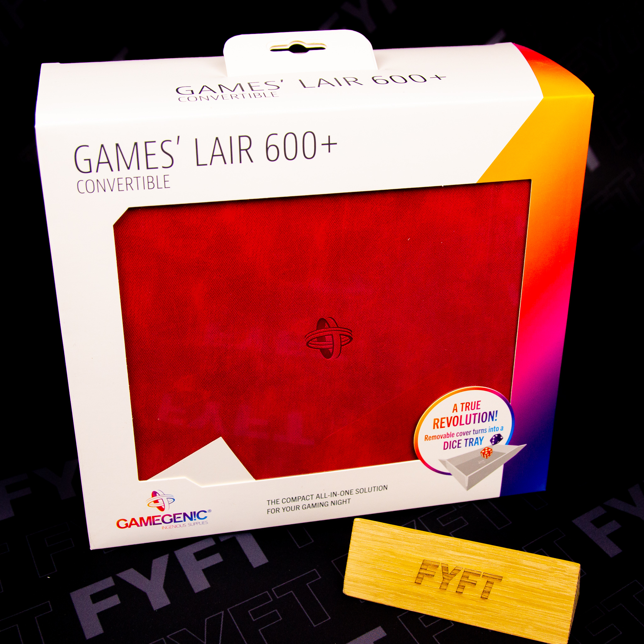 Games Lair 600+ Gamegenic - ultimátní box pro hráče Barva: Červená