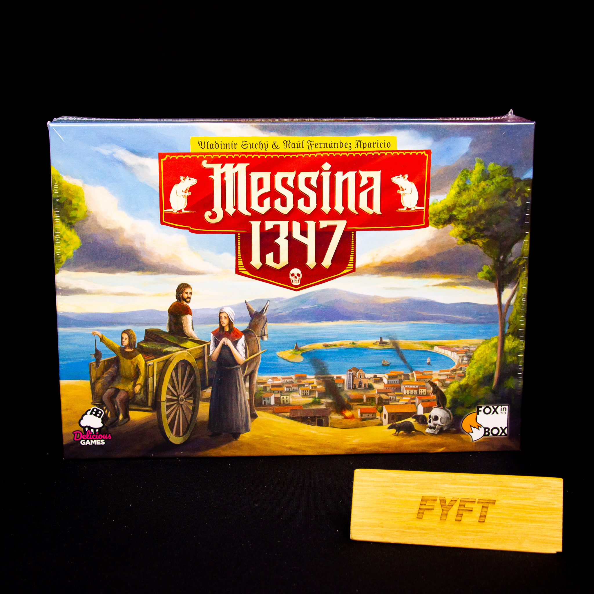 Messina 1347 - CZ (Fox in the Box) - desková hra