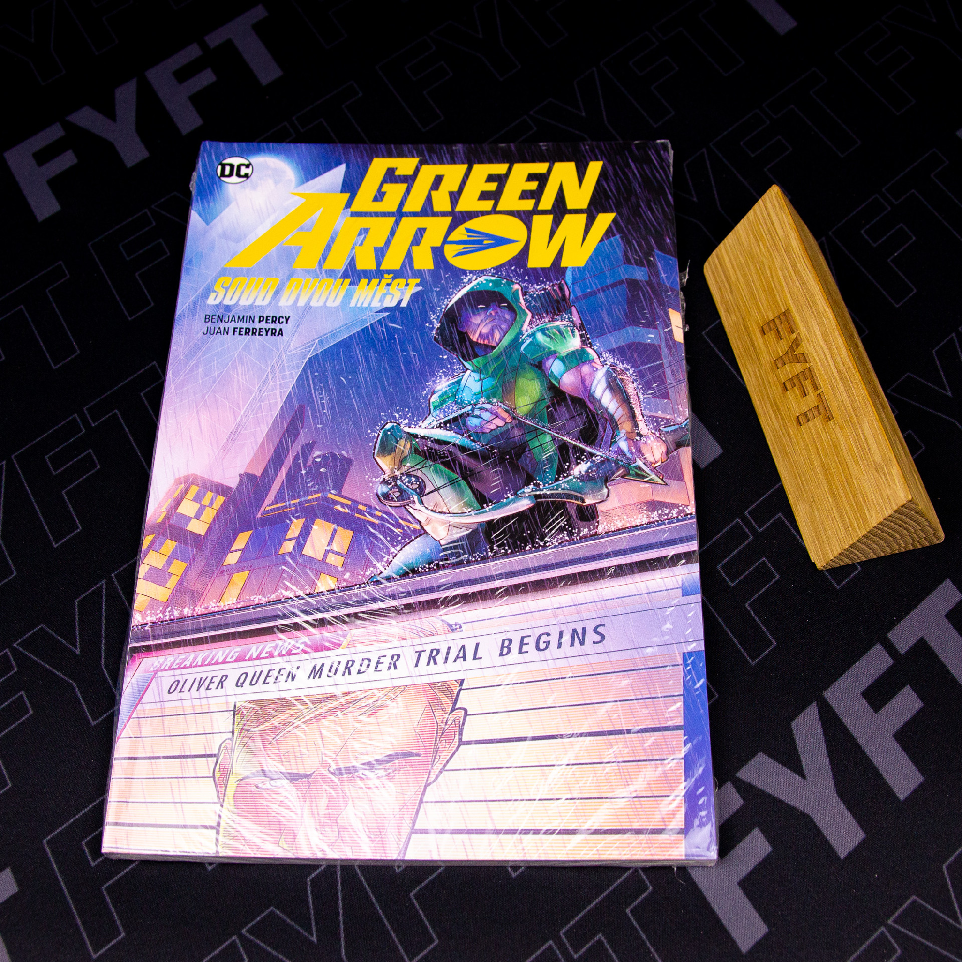 Komiks Green Arrow 6: Soud dvou měst (BB art)
