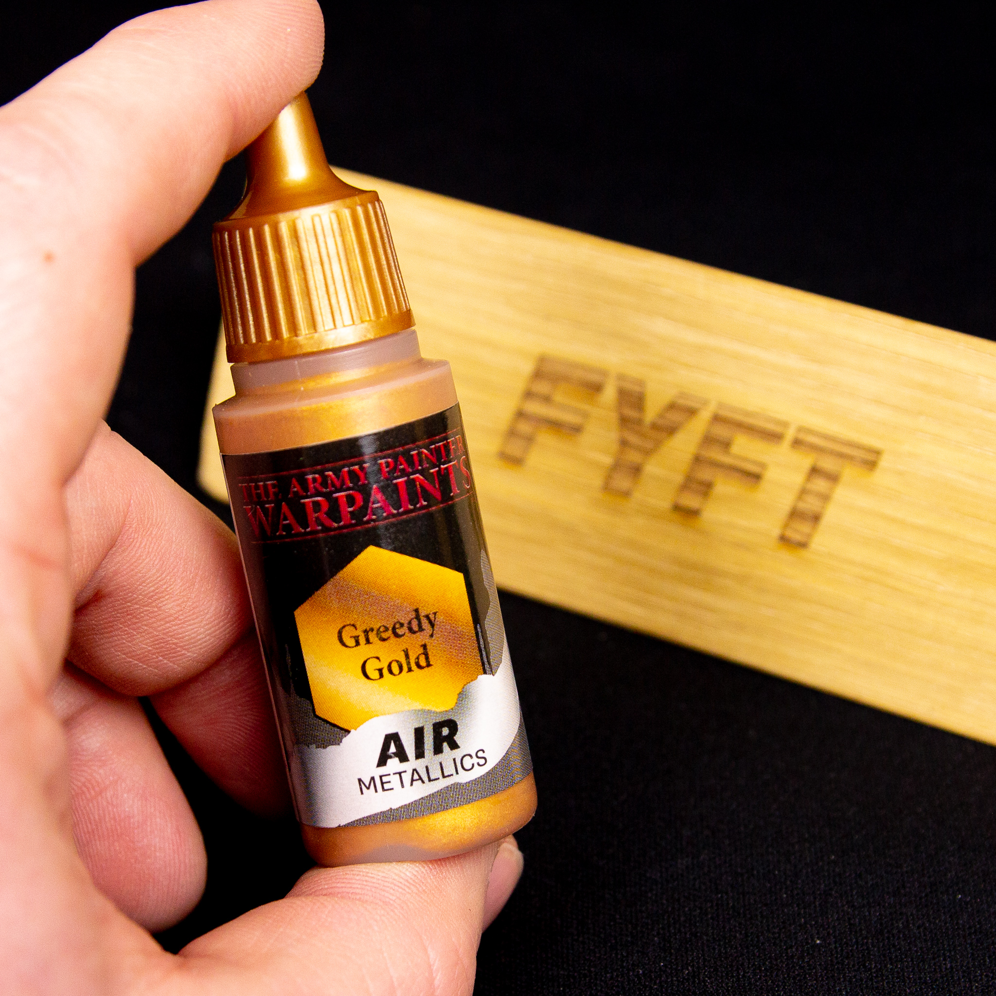 Greedy Gold - Warpaints Air  Metallics - 18ml (Army Painter)