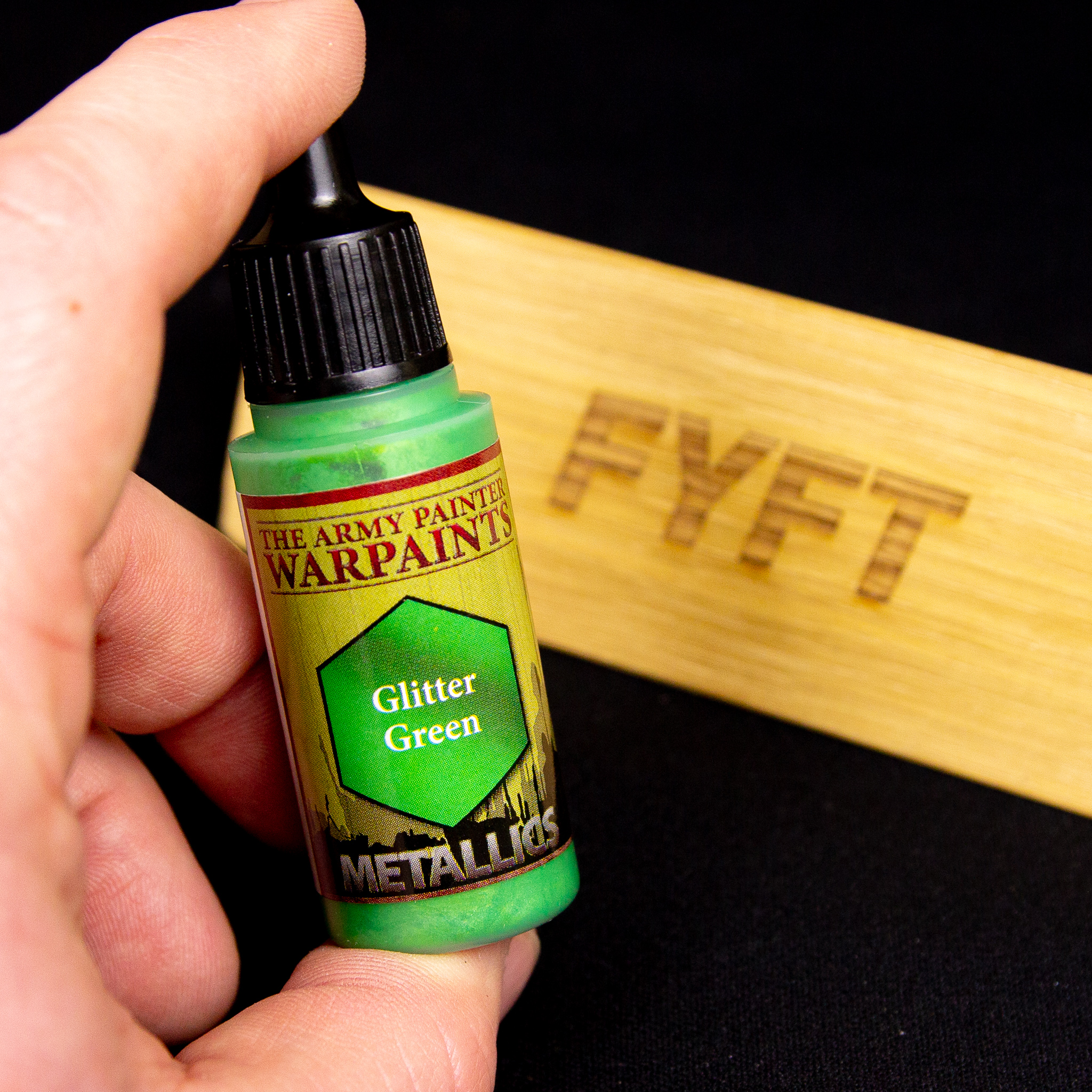 Glitter Green - Warpaints Metallics - 18ml (Army Painter)