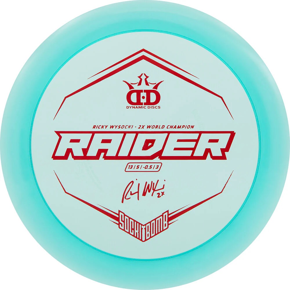 Dynamic Discs Raider  - Lucid Ice (Dynamic Discs) Barva: Modrá 173-175g