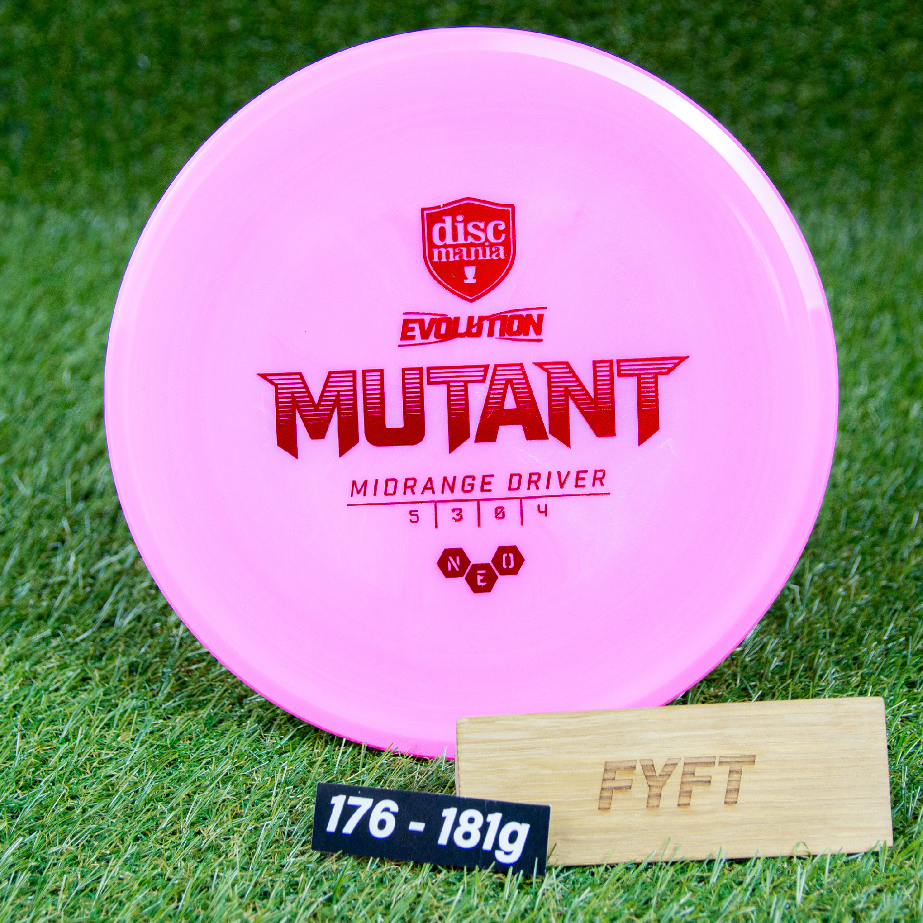 Mutant - Neo (Discmania) - midrange disk Barva: Růžová 176-181g
