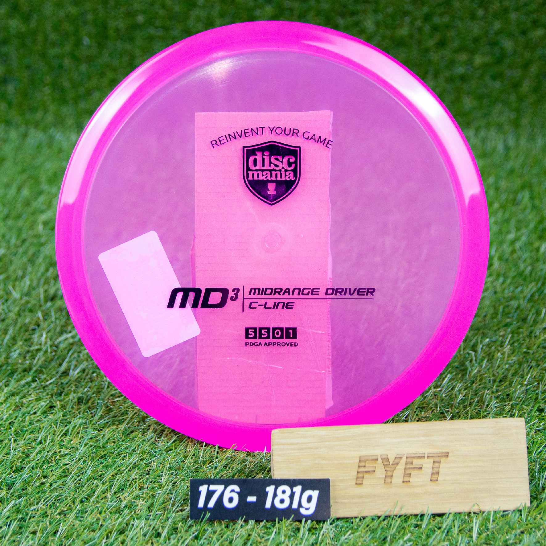 MD3 - C-line (Discmania) - midrange disk Barva: Růžová 176-181g