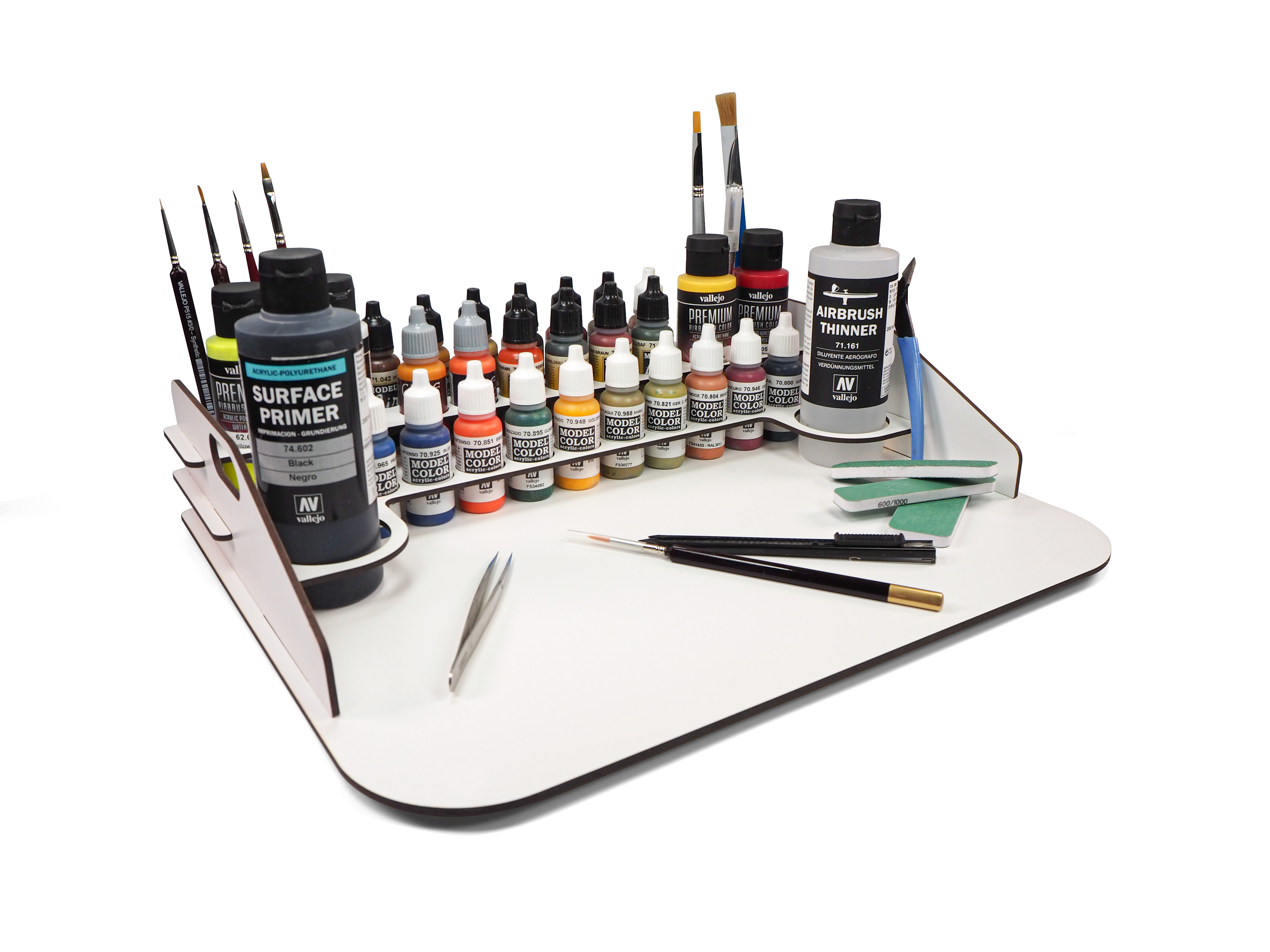 Paint display and work station 40x30 cm (Vallejo)