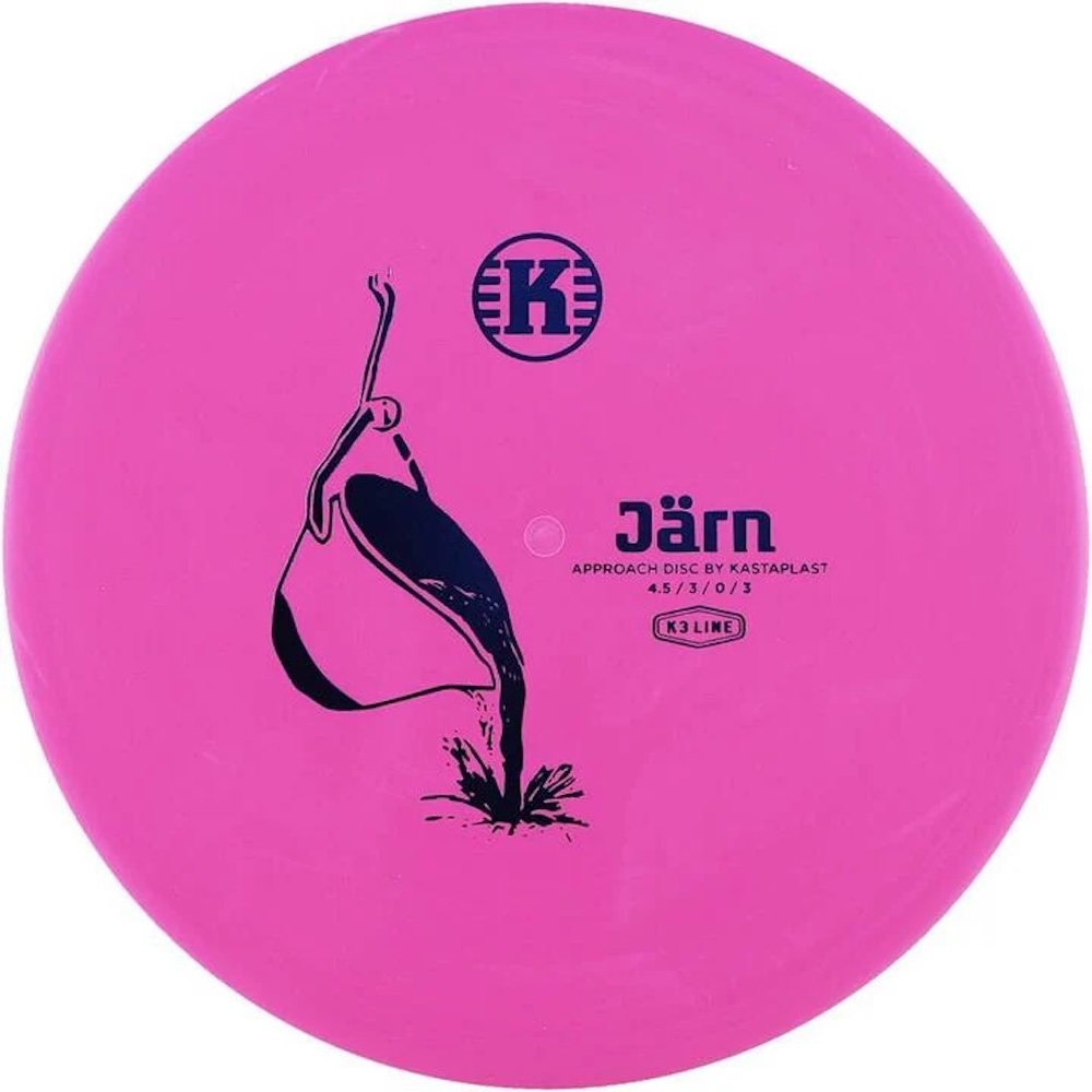Järn - K3 (Kastaplast) - midrange disk Barva: Růžová 173-175g