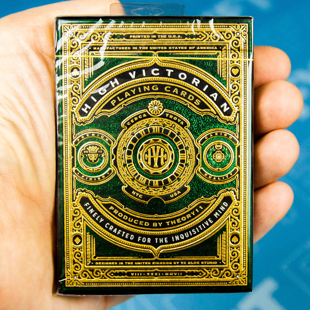 Karty High Victorian od Theory11 na cardistry a kouzlení