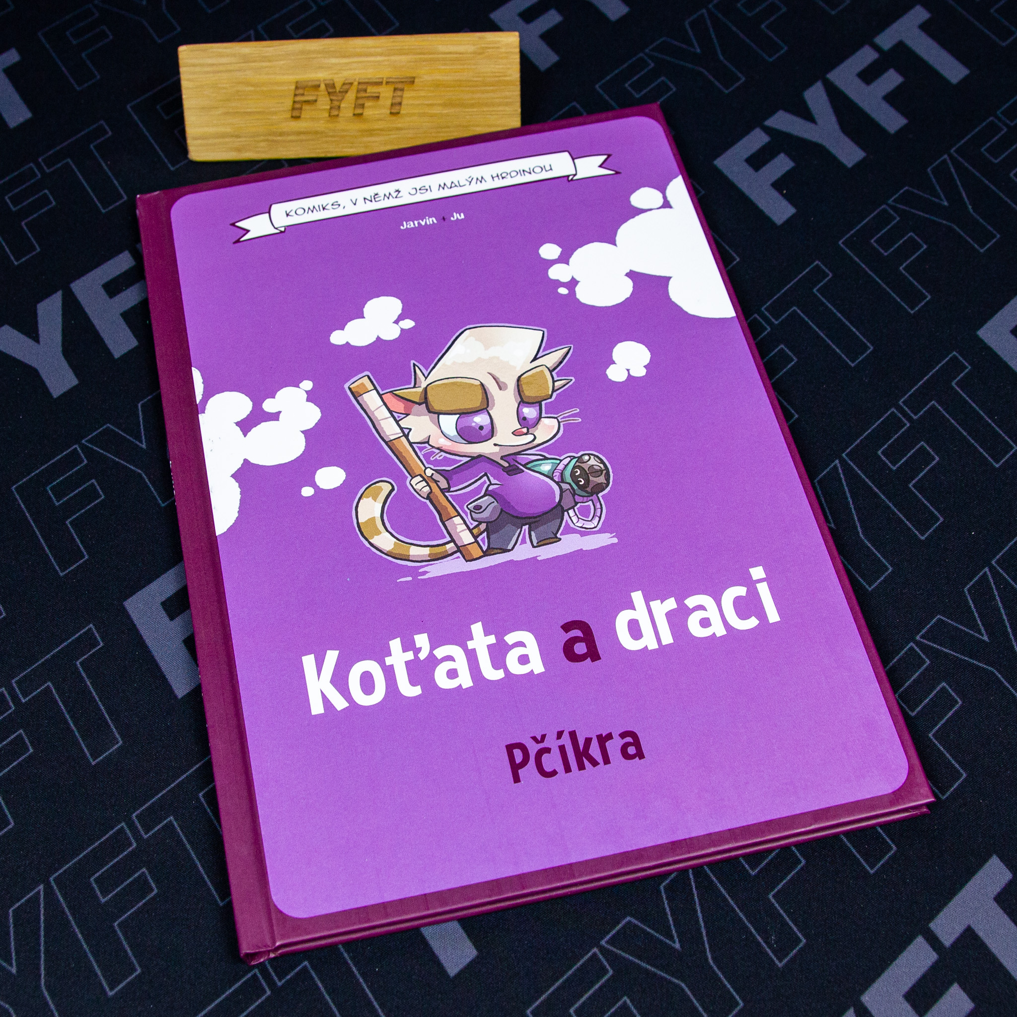 Komiks, v němž jsi malým hrdinou: Koťata a draci - Pčíkra (REXHry)