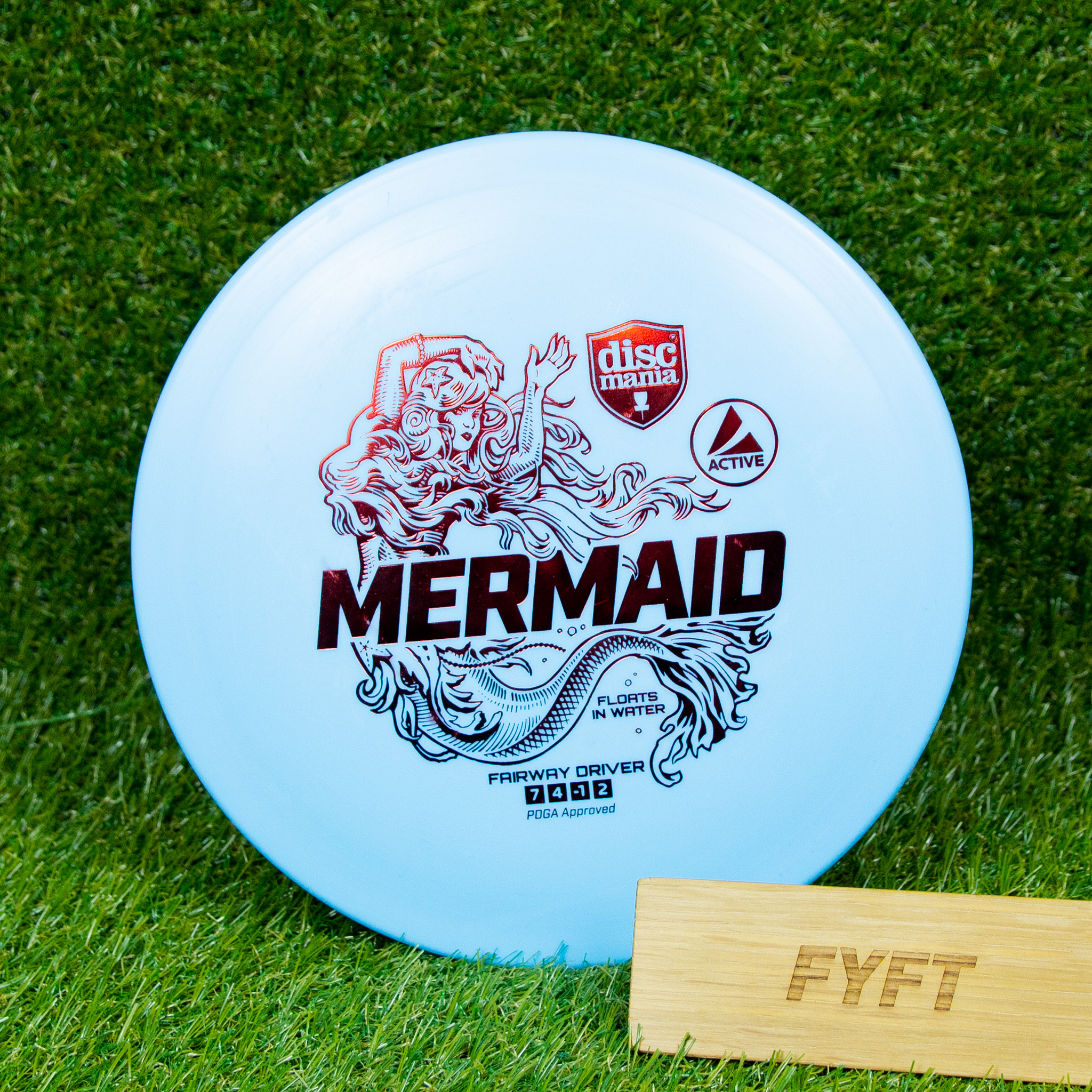 Mermaid - Active (Discmania) - fairway driver Barva: Modrá